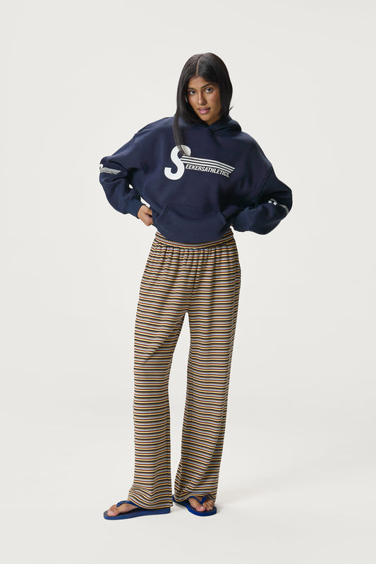 Seekers Kapüşonlu Lacivert Sweatshirt