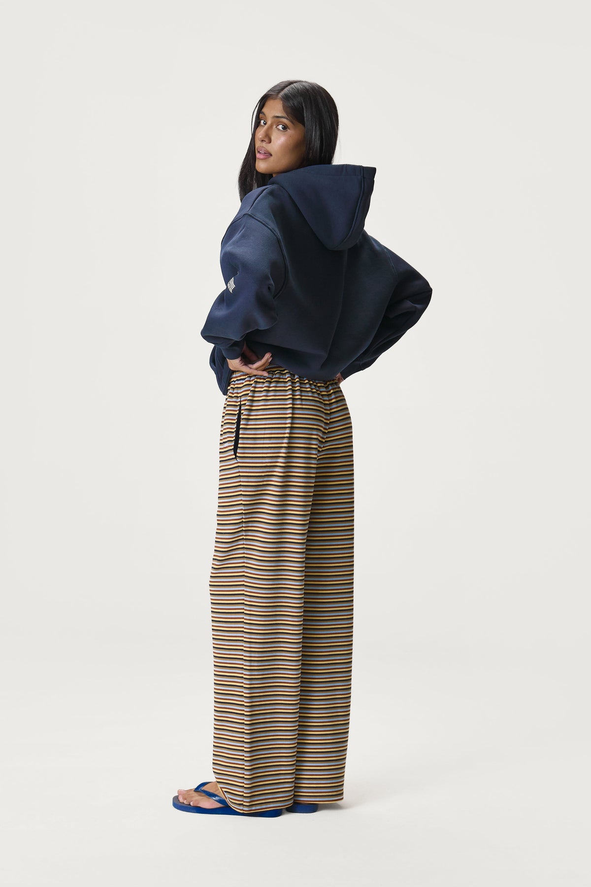 Seekers Kapüşonlu Lacivert Sweatshirt