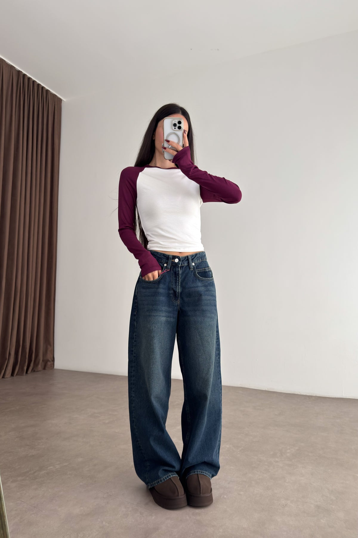760 İndigo Blue Baggy Jean