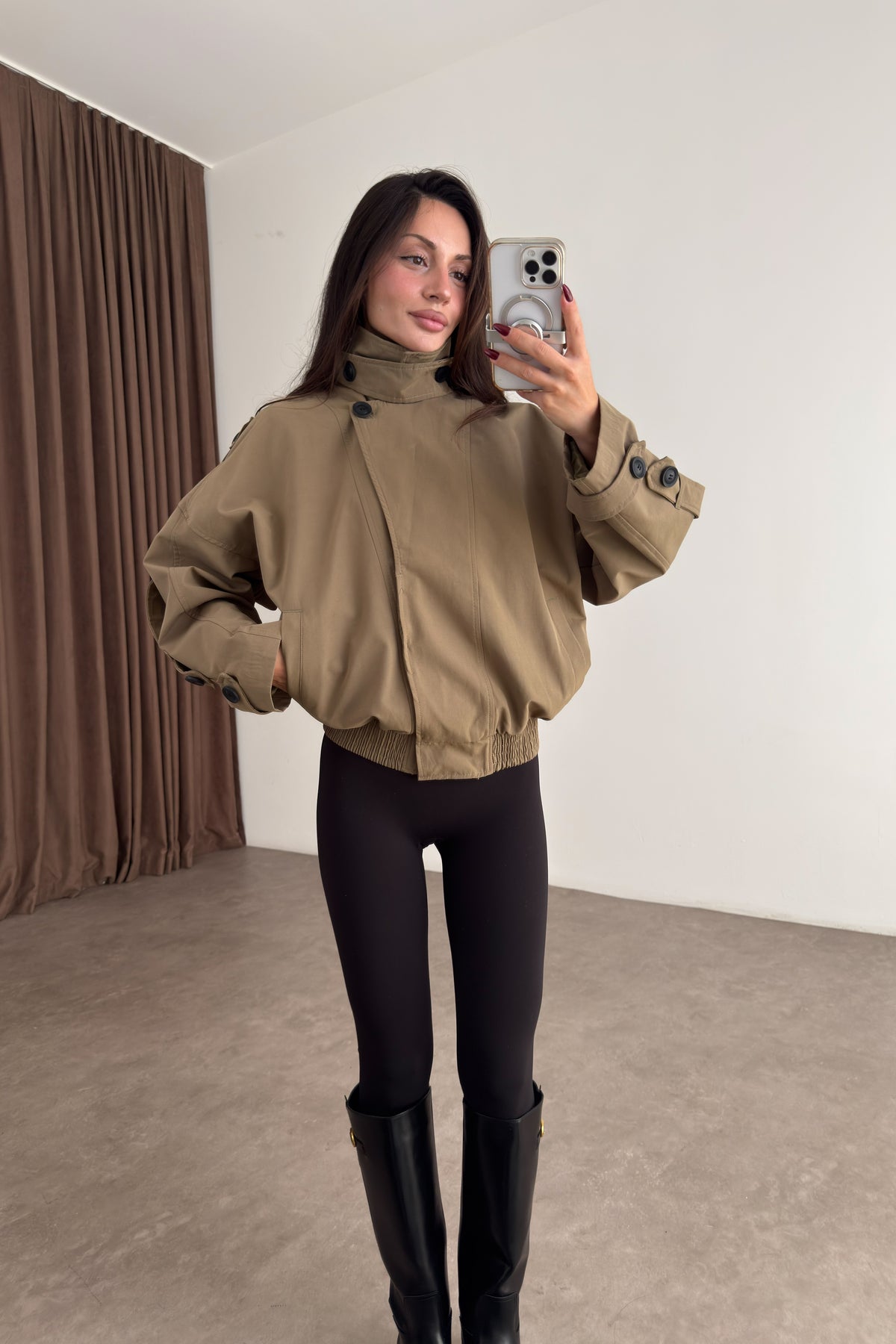 Soho Bomber Haki Ceket