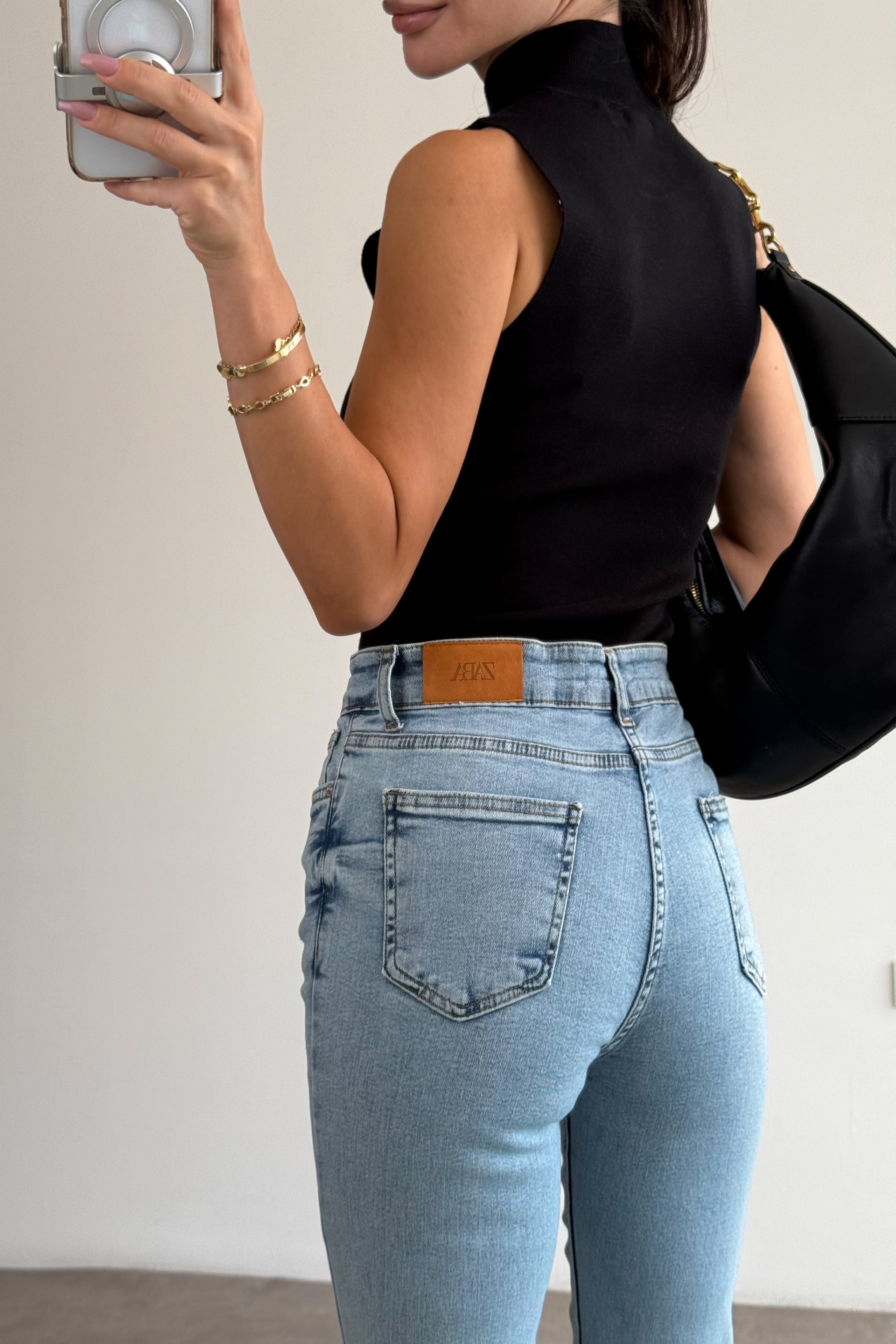 Zra 216 Toparlayıcı Flare İce Blue Jean
