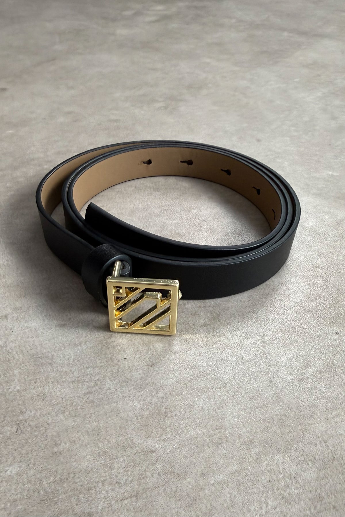İpkyol Logolu Siyah Kemer