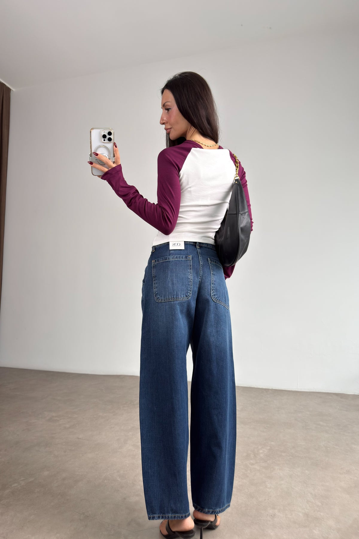 Cs İndigo Barrel Jean