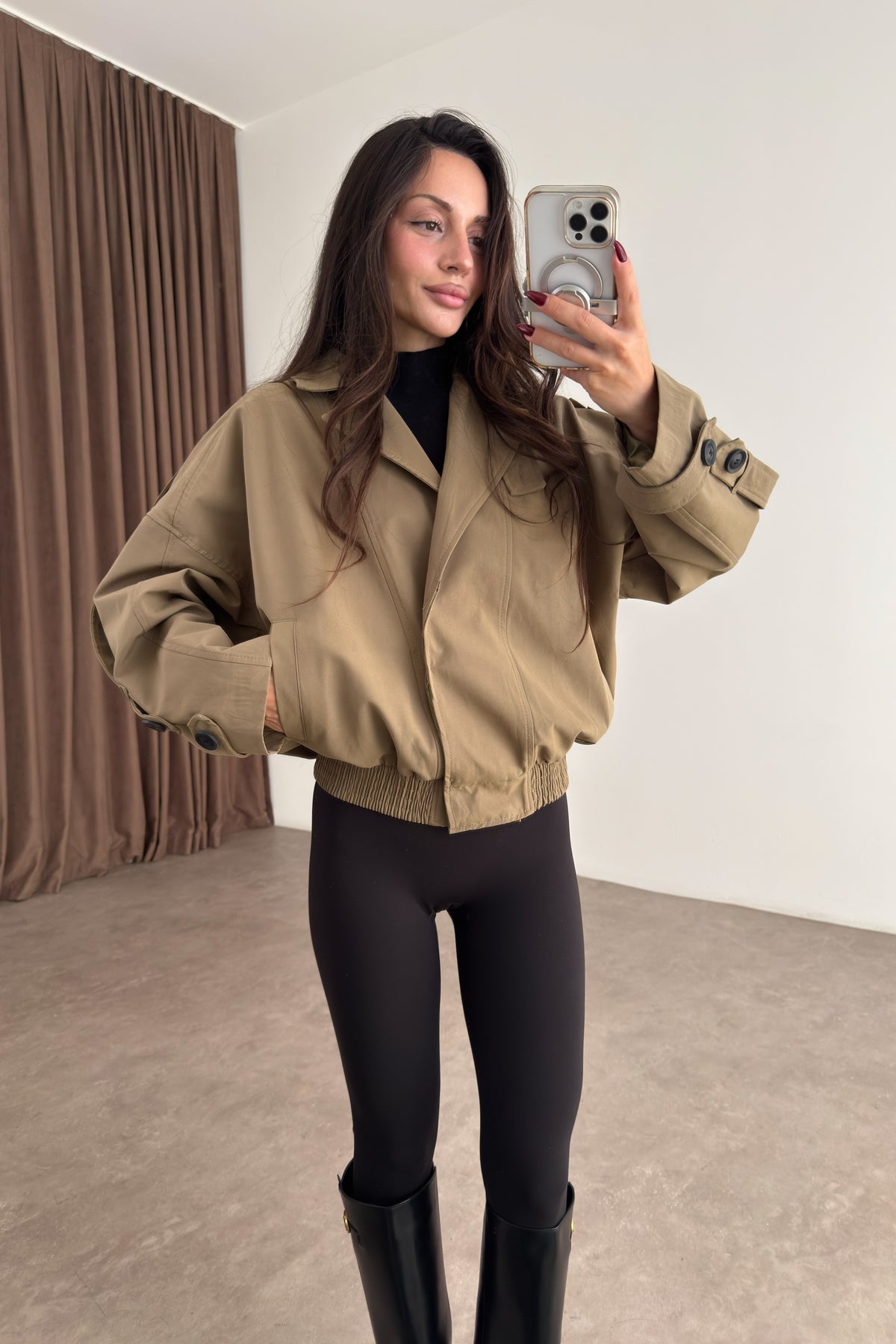 Soho Bomber Haki Ceket