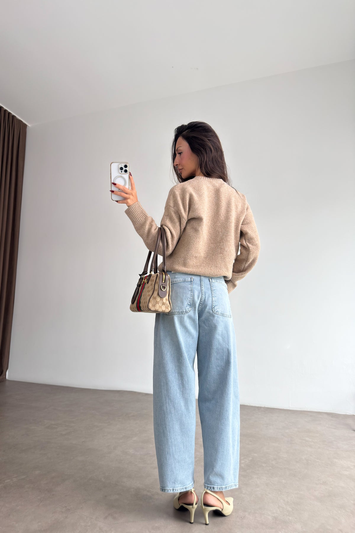 Cs Buz Mavi Barrel Jean