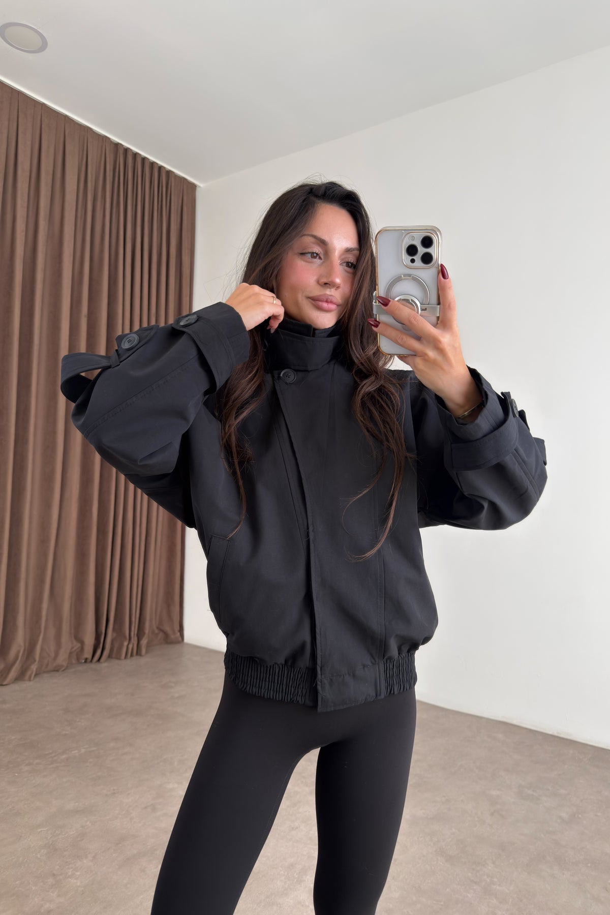 Soho Bomber Siyah Ceket