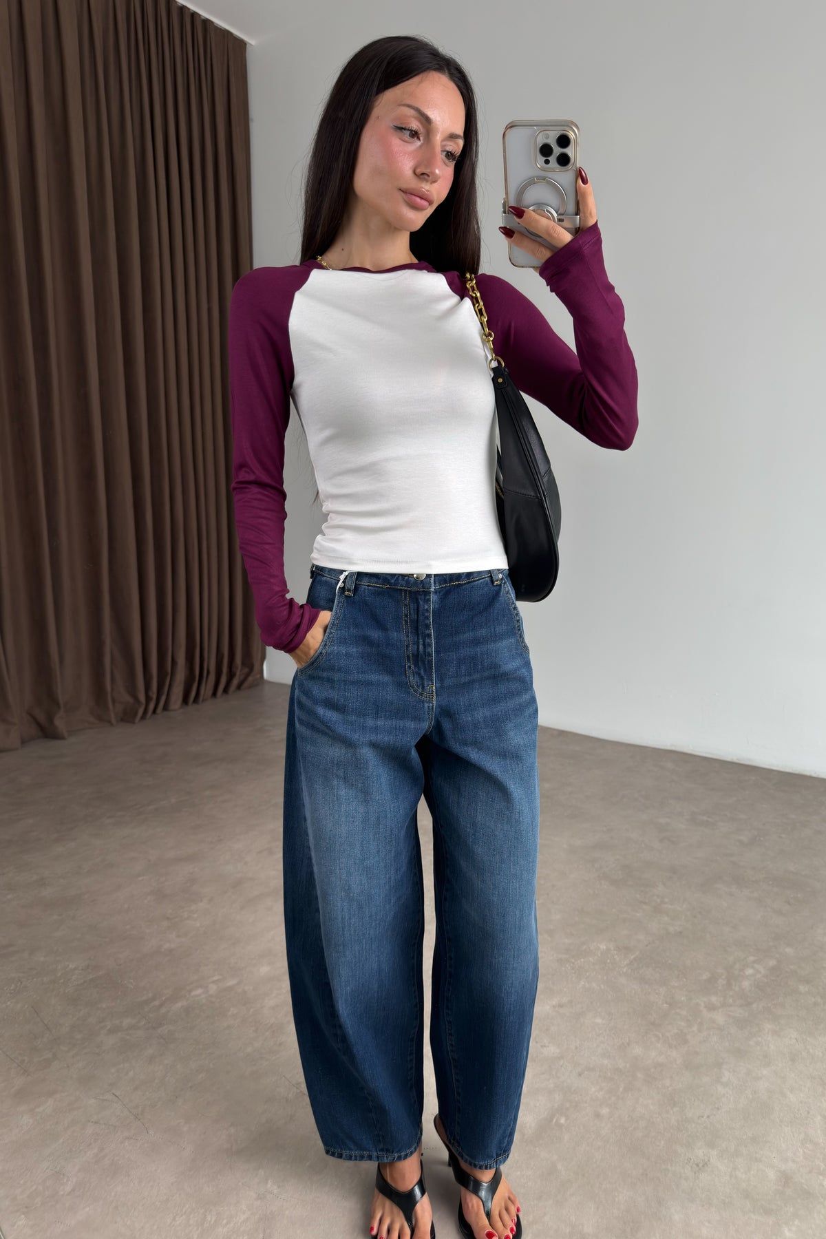 Cs İndigo Barrel Jean