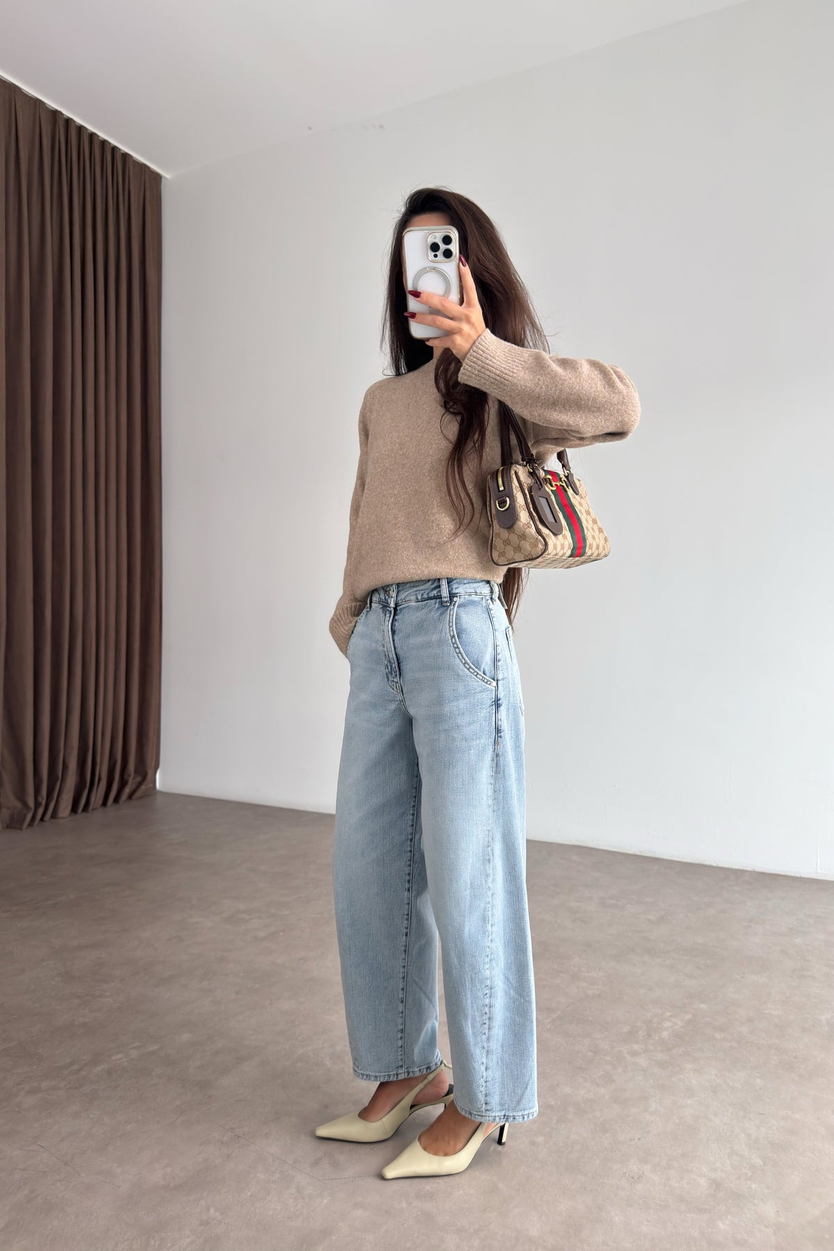 Cs Buz Mavi Barrel Jean
