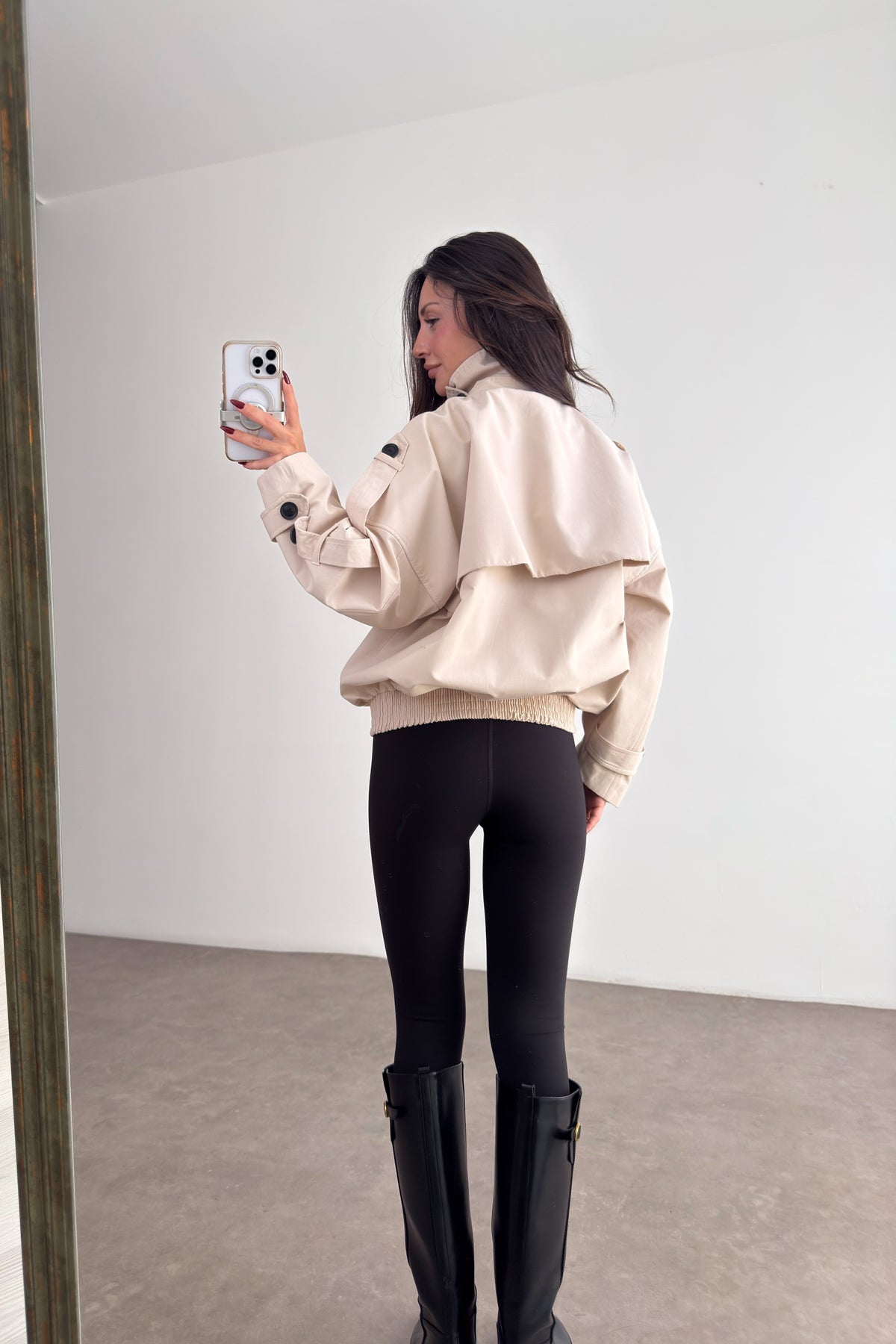 Soho Bomber Bej Ceket