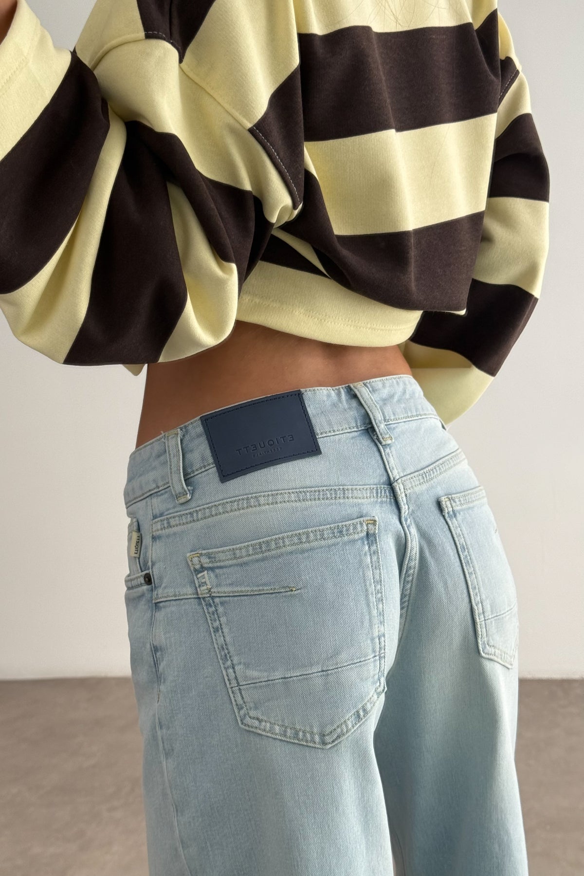 Etqet Orijinal Ice Blue Baggy Jean