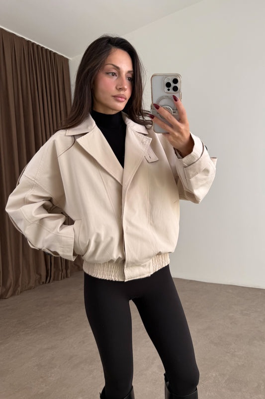 Soho Bomber Bej Ceket