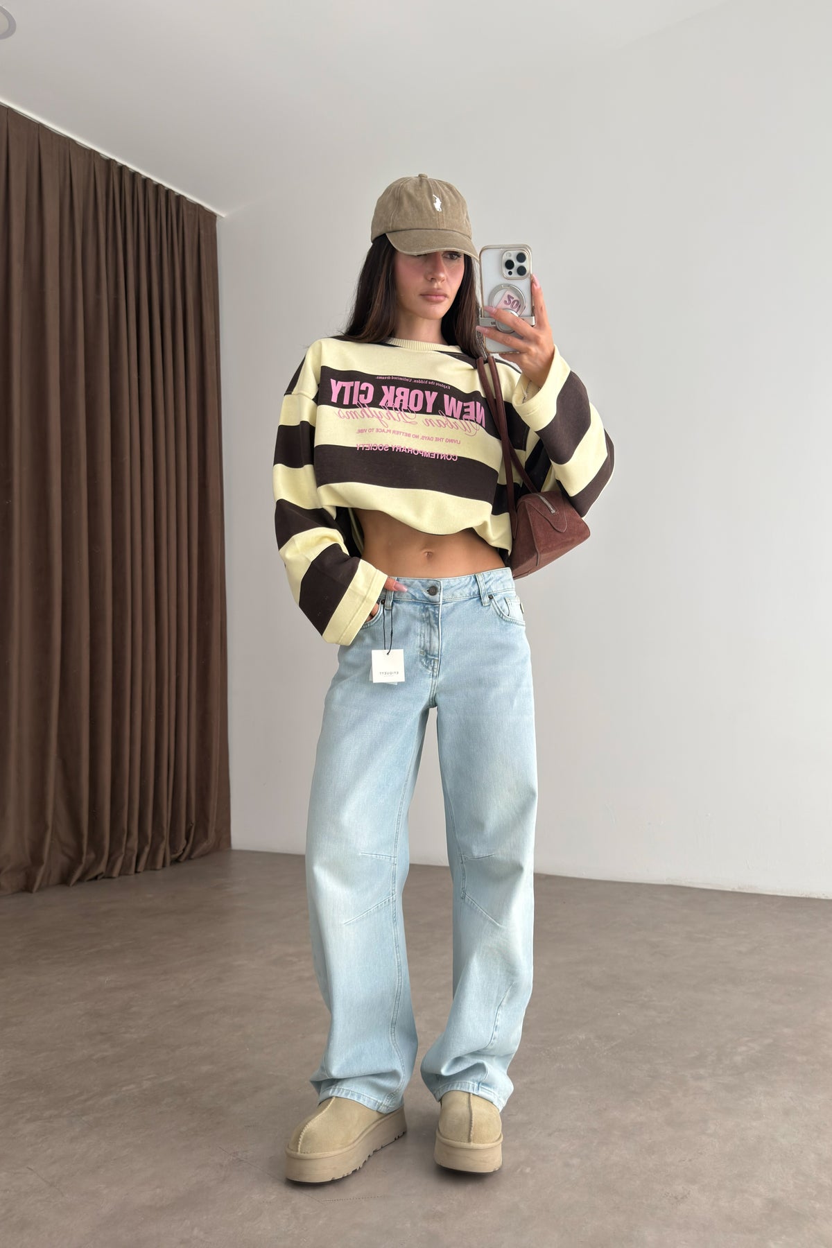 Etqet Orijinal Ice Blue Baggy Jean