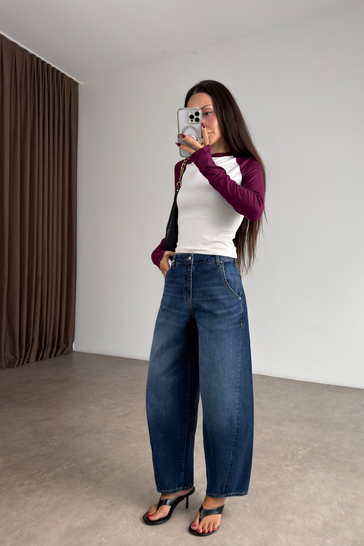 Cs İndigo Barrel Jean