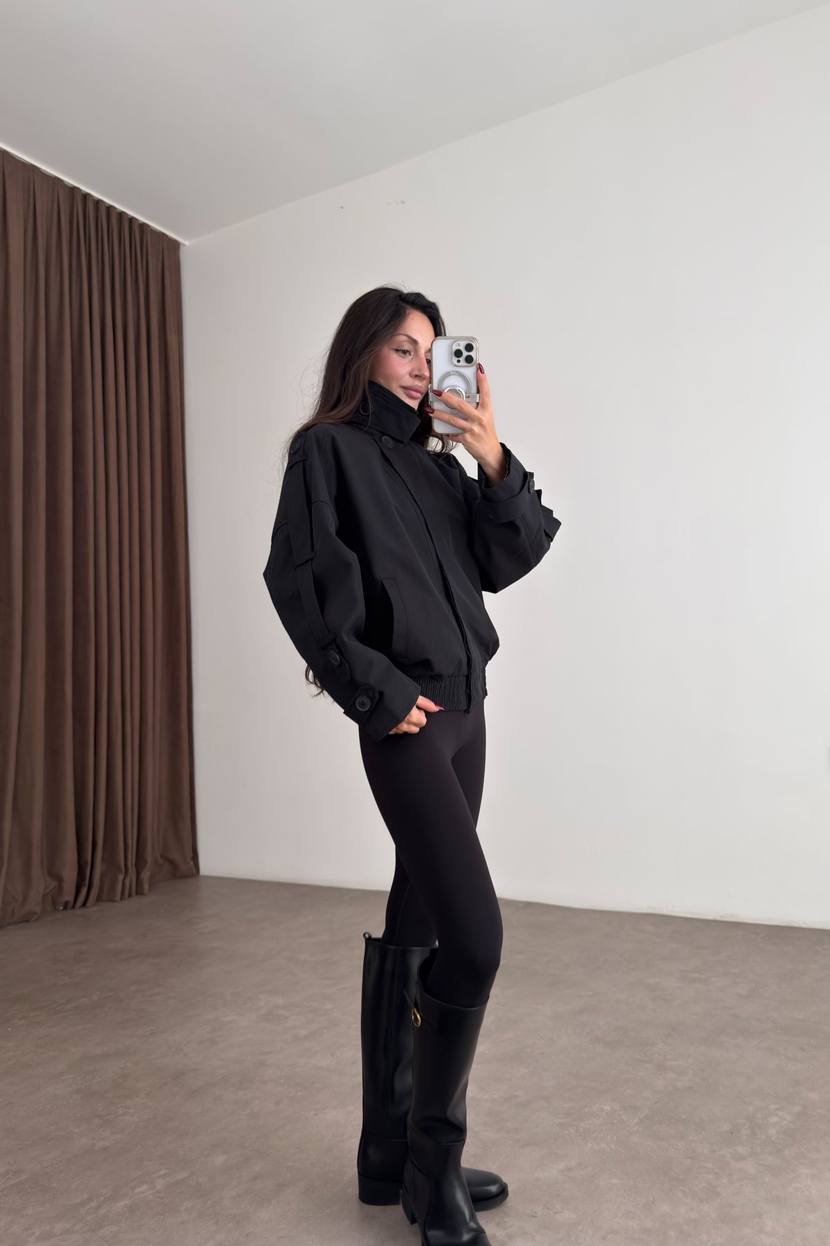 Soho Bomber Siyah Ceket
