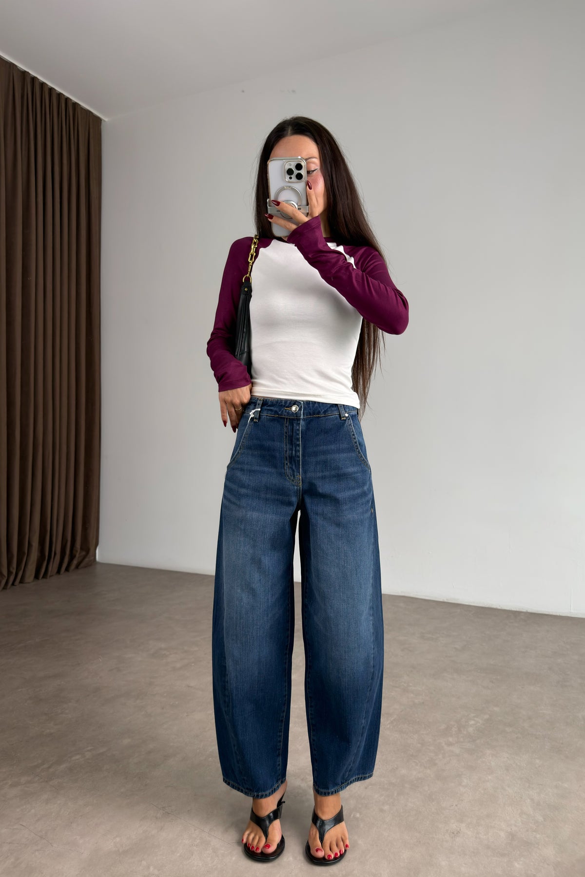 Cs İndigo Barrel Jean