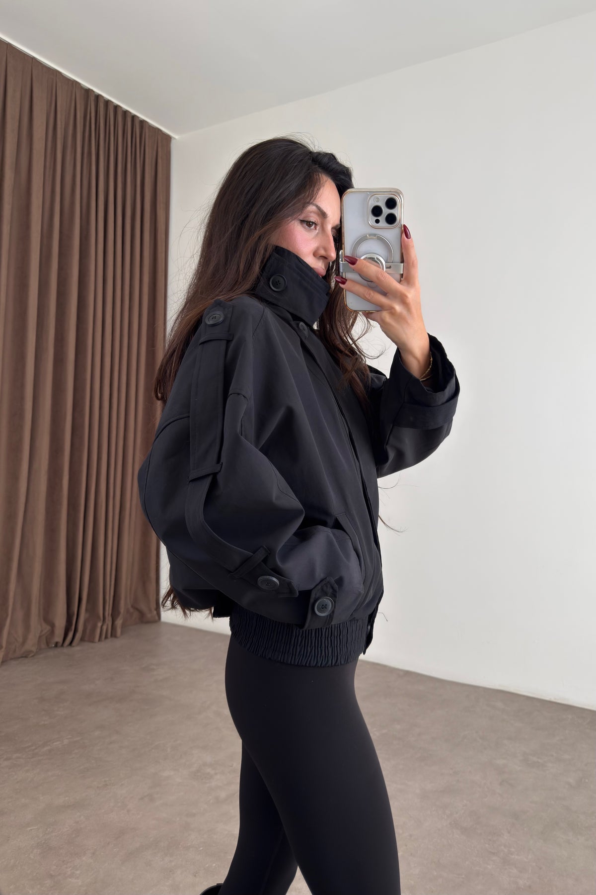Soho Bomber Siyah Ceket