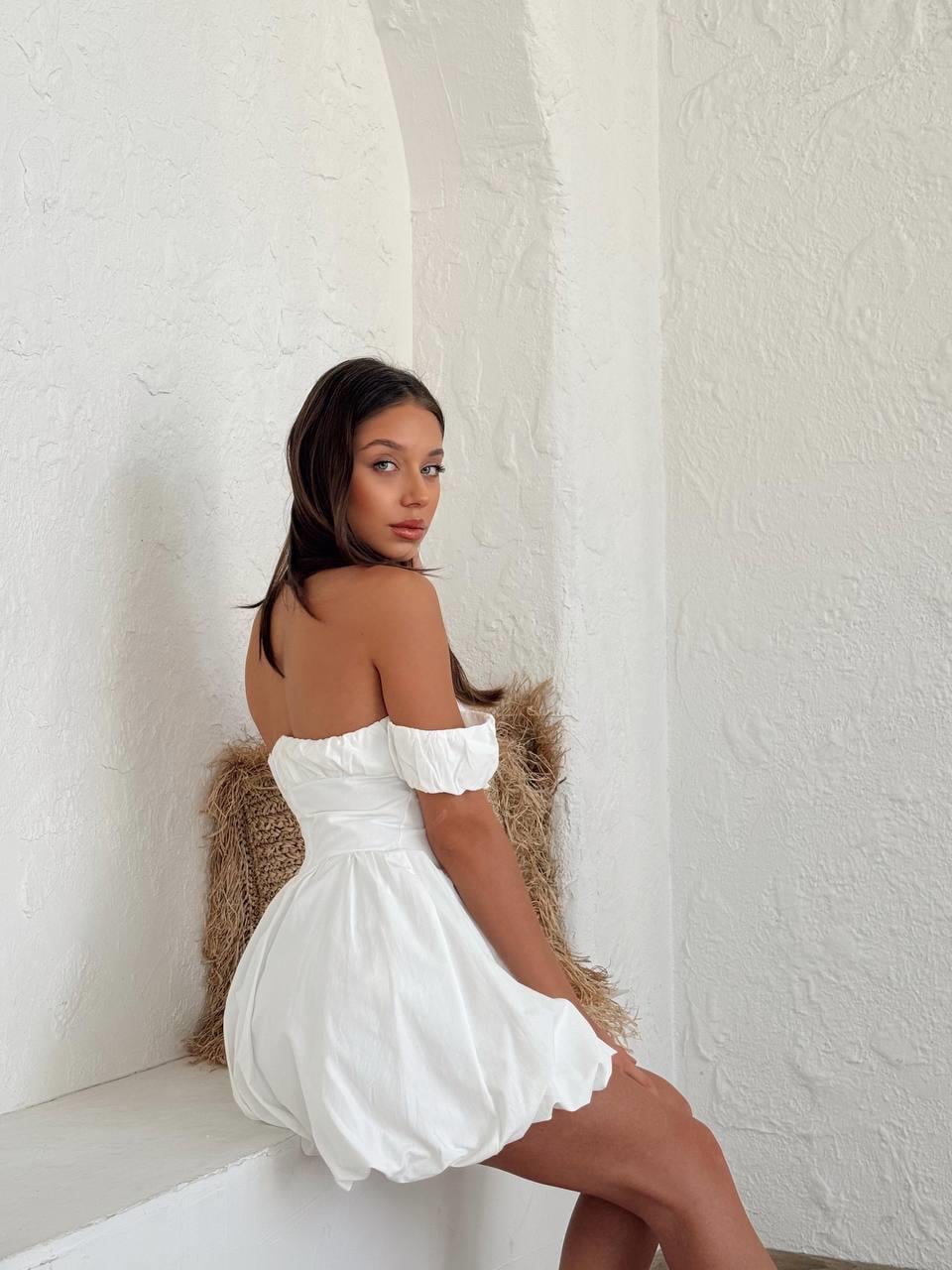 Adelina Elbise Beyaz