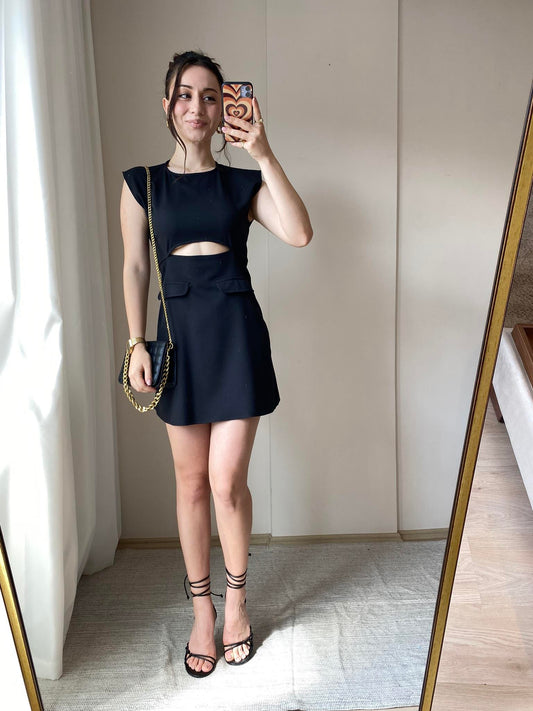 Audrey Siyah Elbise