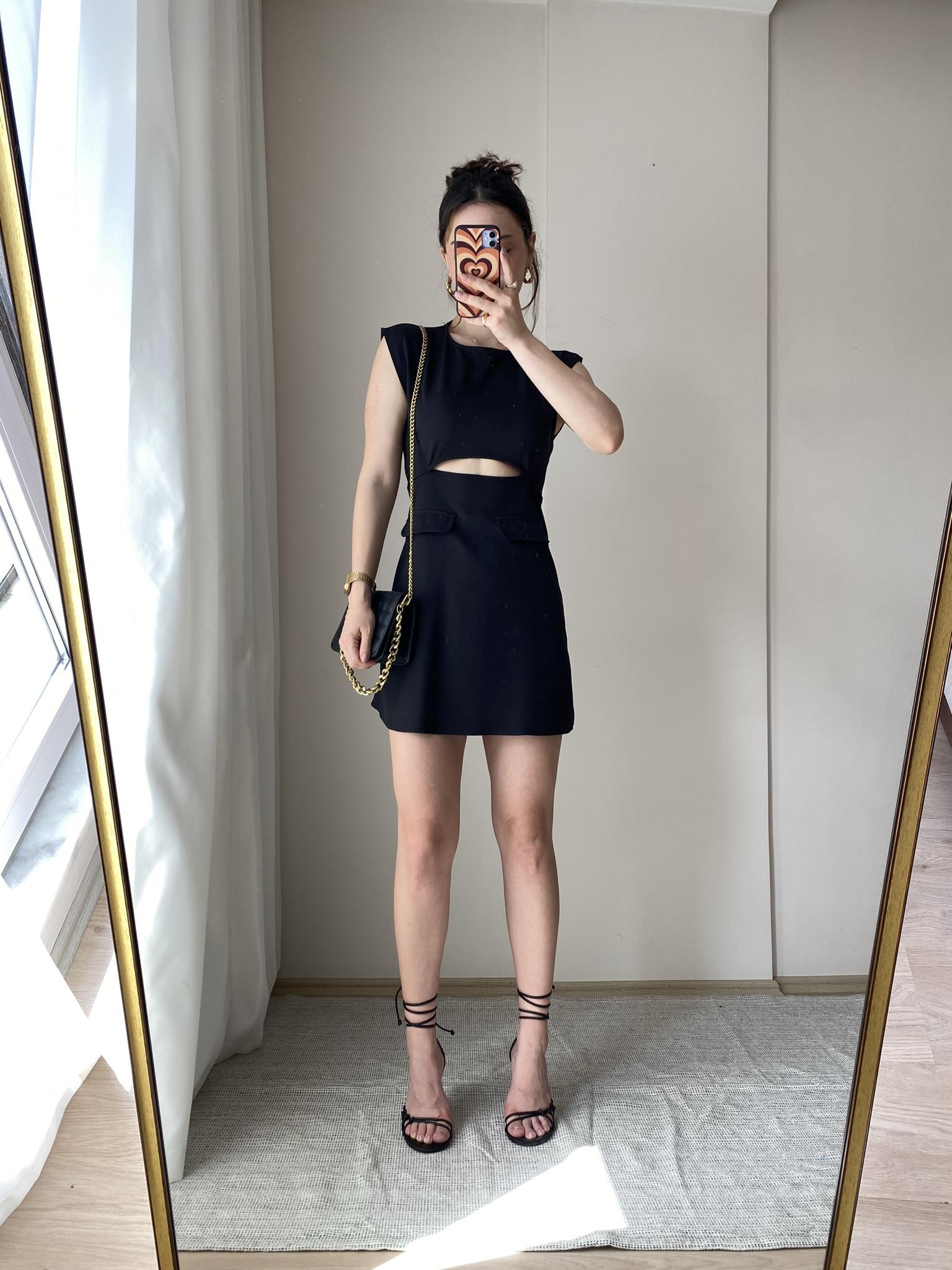Audrey Siyah Elbise