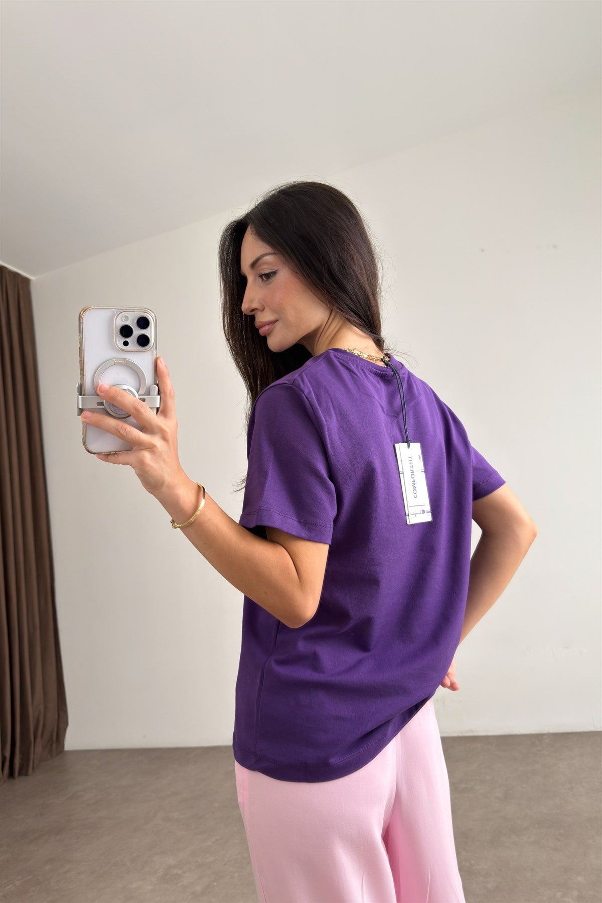 Chmp Mor Tişört