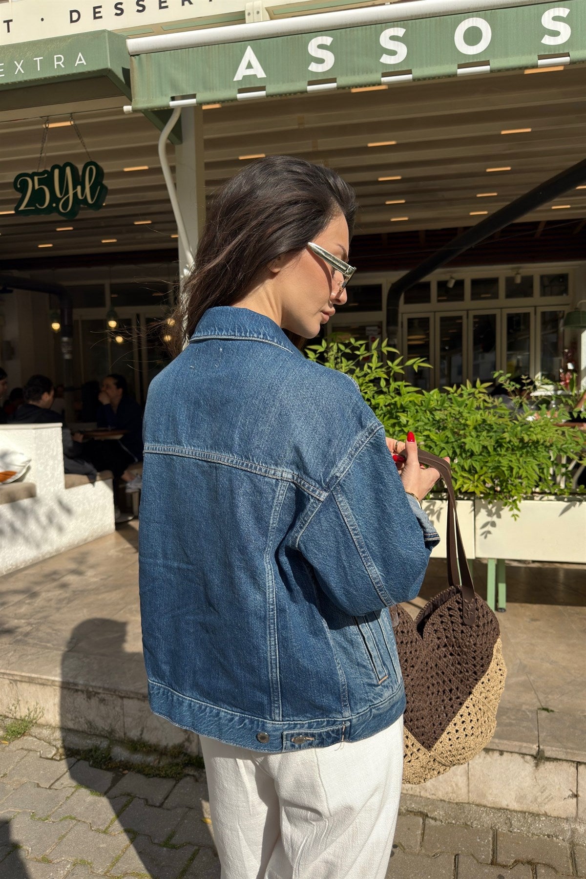 Clns Orijinal Mavi Denim Ceket