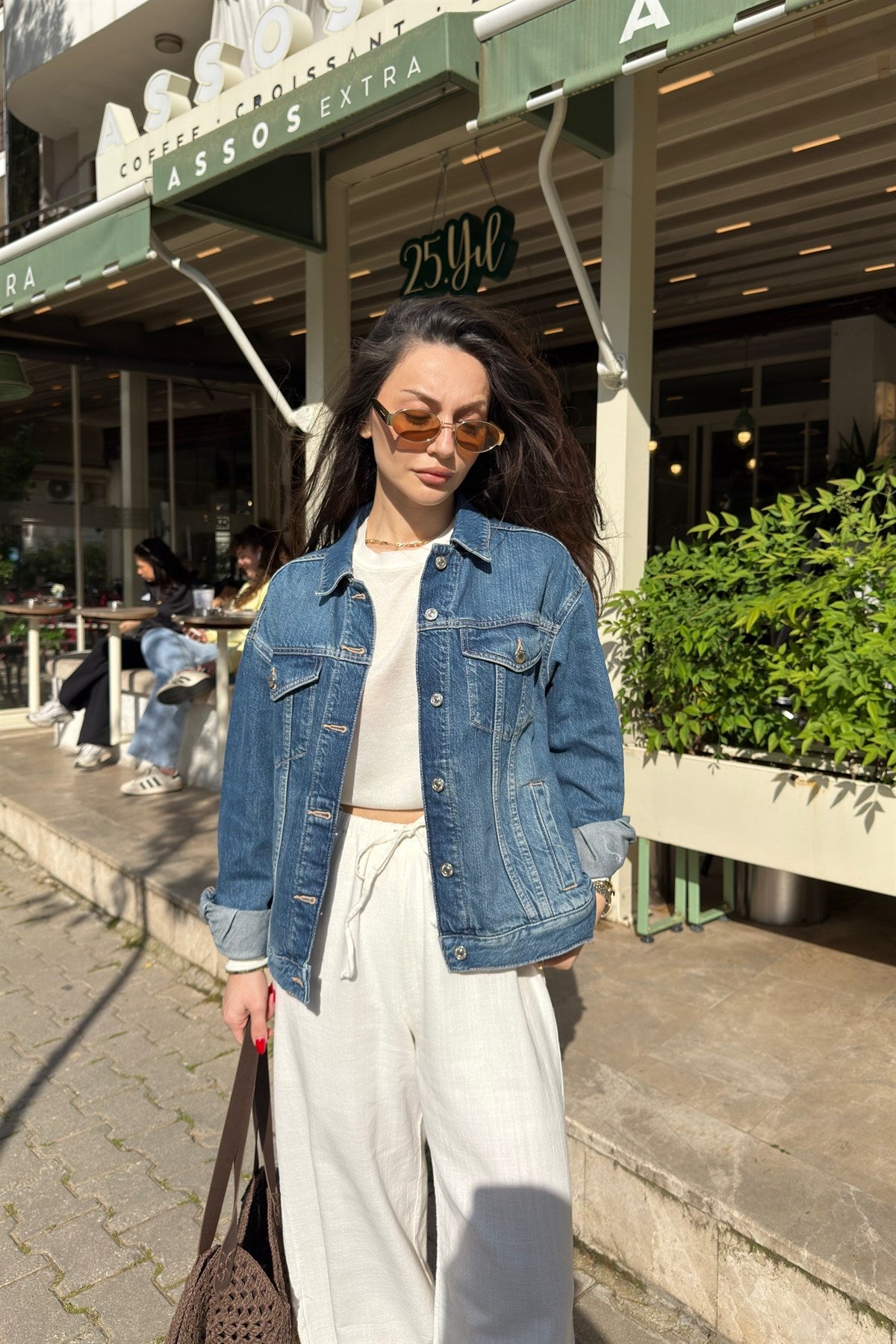 Clns Orijinal Mavi Denim Ceket