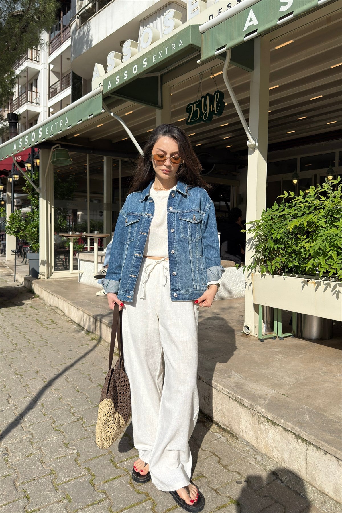 Clns Orijinal Mavi Denim Ceket