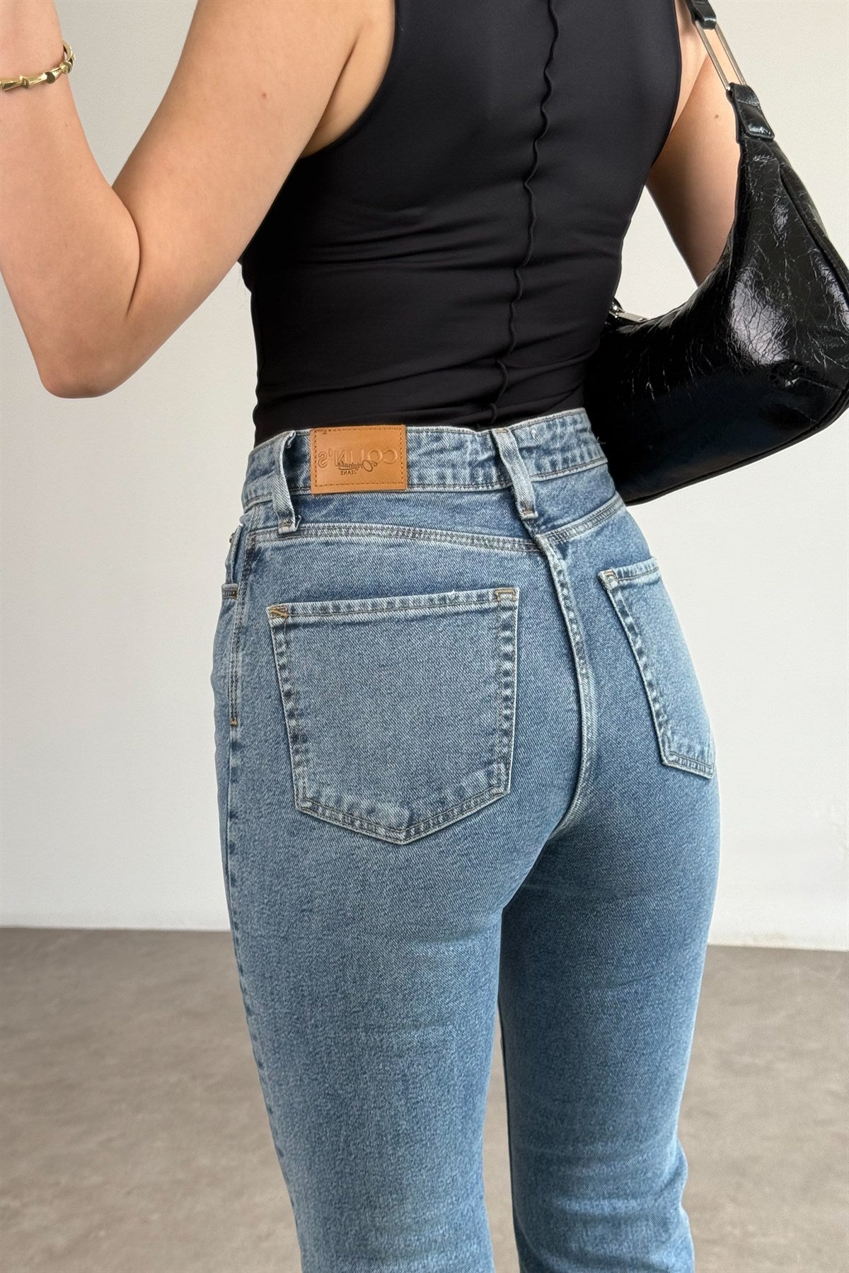 Clns Orj. Vintage Mavi Flare Jean