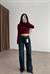 Dilvin Straight Leg Koyu Lacivert Jean