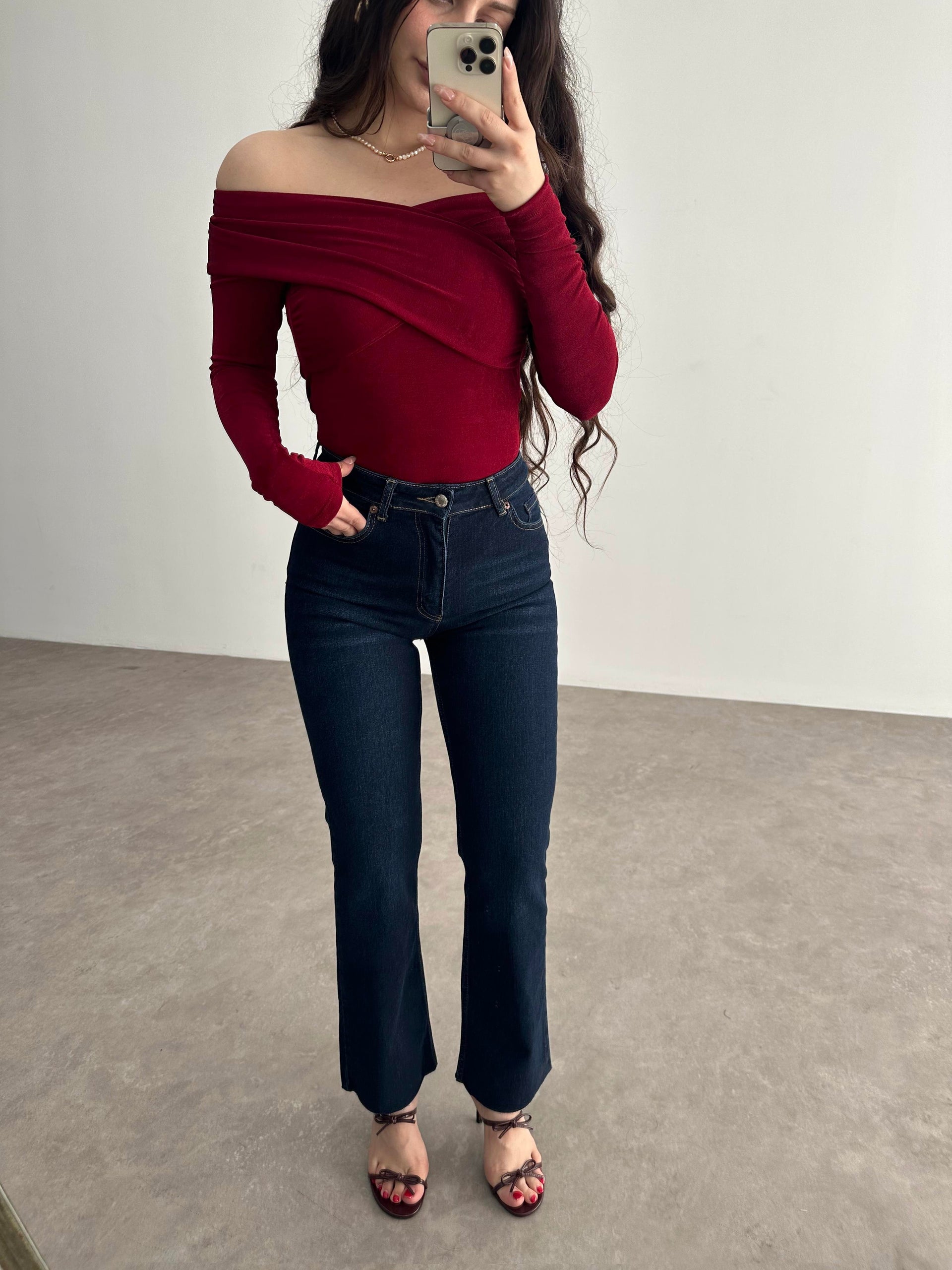 Dreamy Toparlayıcı Mini Flare Laci Jean