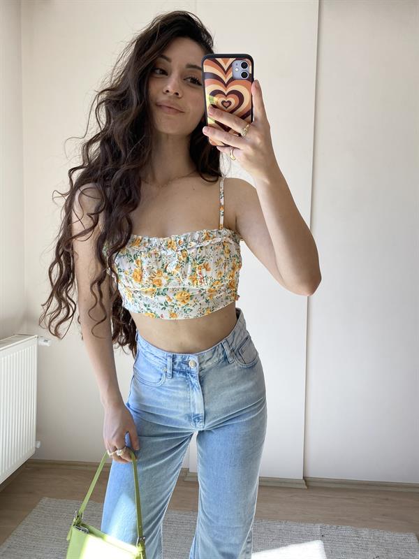 Floral Büstiyer