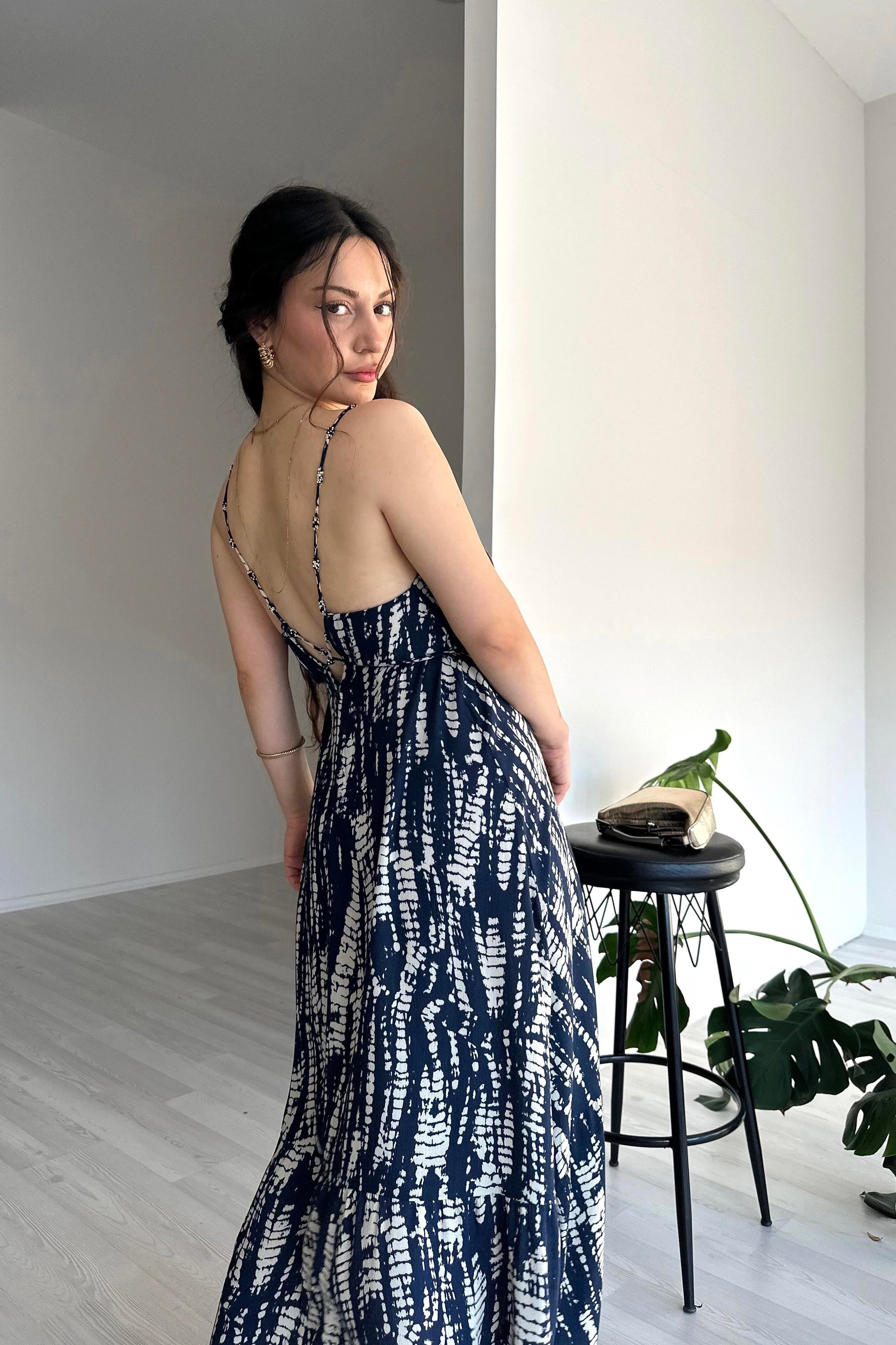 Helen Deniz Kabuklu Elbise