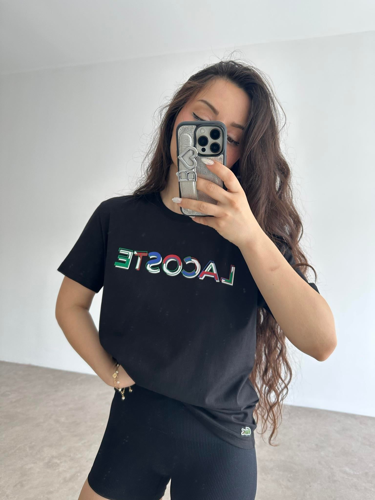 Lcst Renkli Logolu Tişört