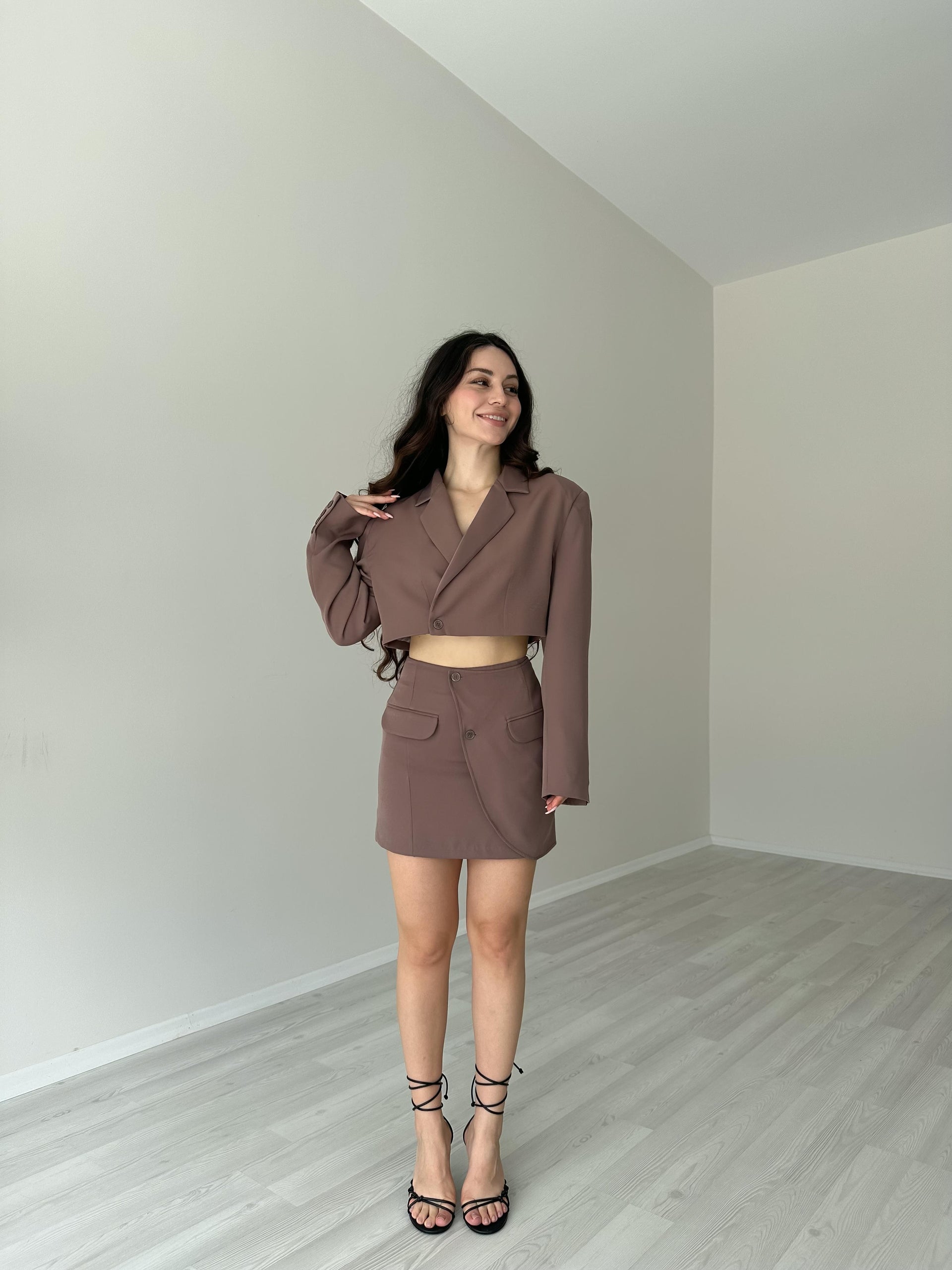Orijinal Marka Blazer Etek Takım