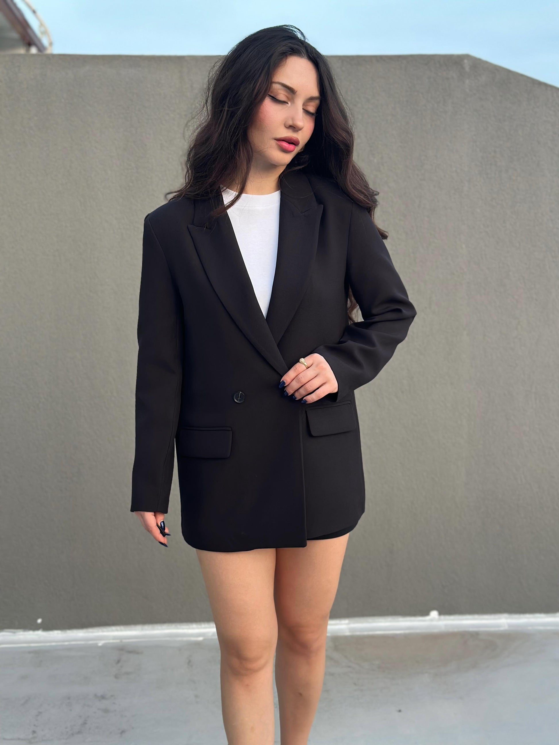 Orijinal Marka Fit Kesim Blazer Ceket