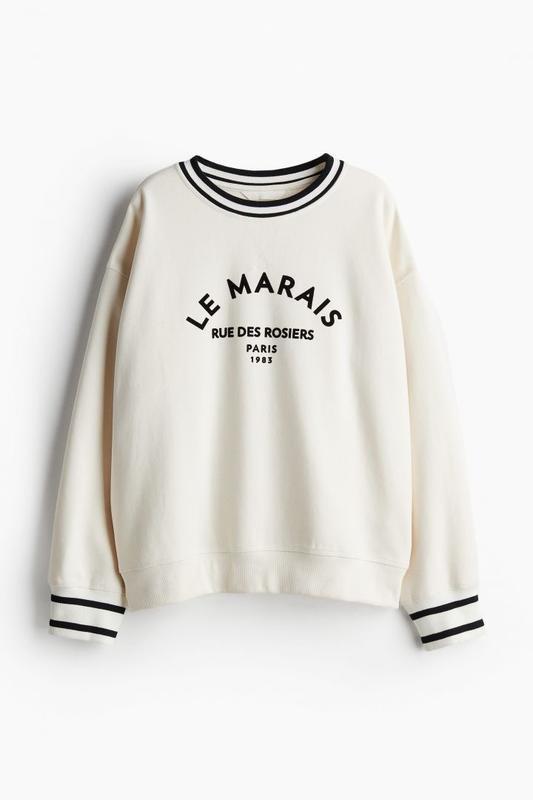 Orj Marka Le Marais Beyaz Sweatshirt
