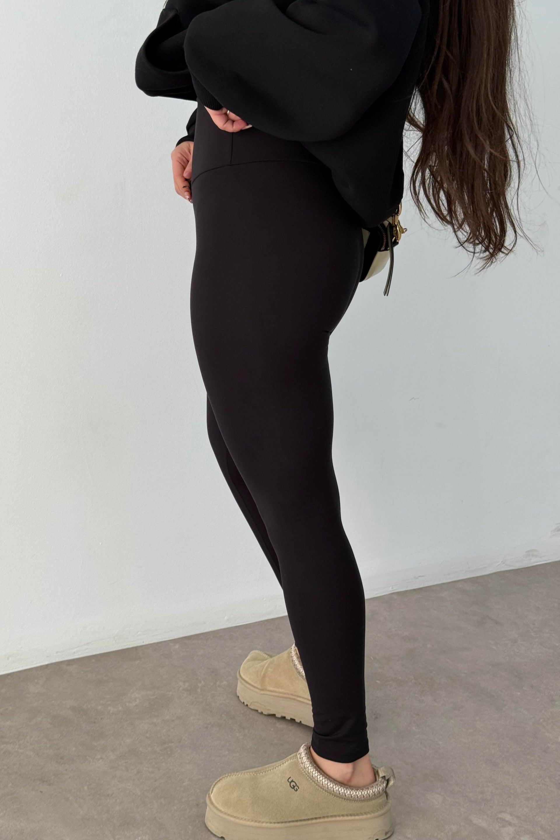 Oys Skinny Modal Siyah Tayt