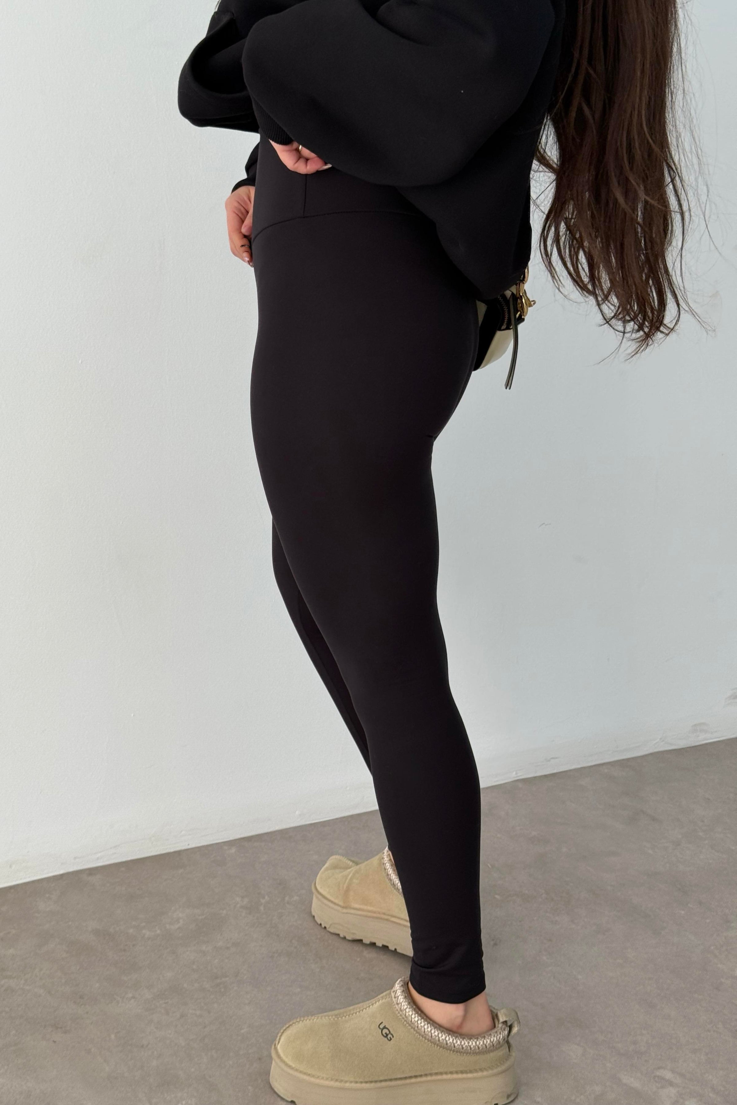 Oys Skinny Modal Siyah Tayt