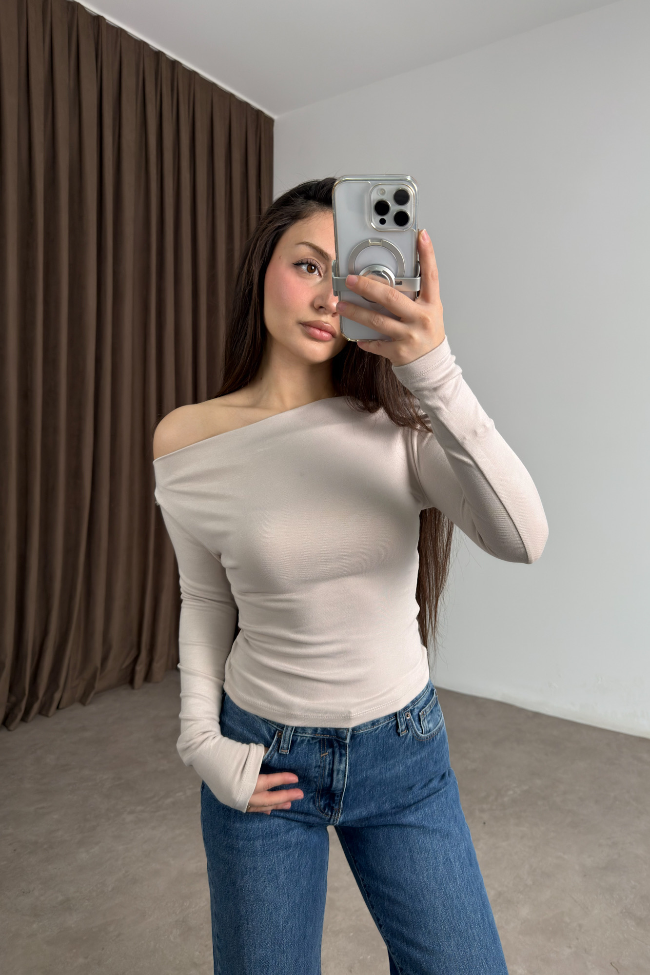 Oysh Kayık Yaka Taş Body