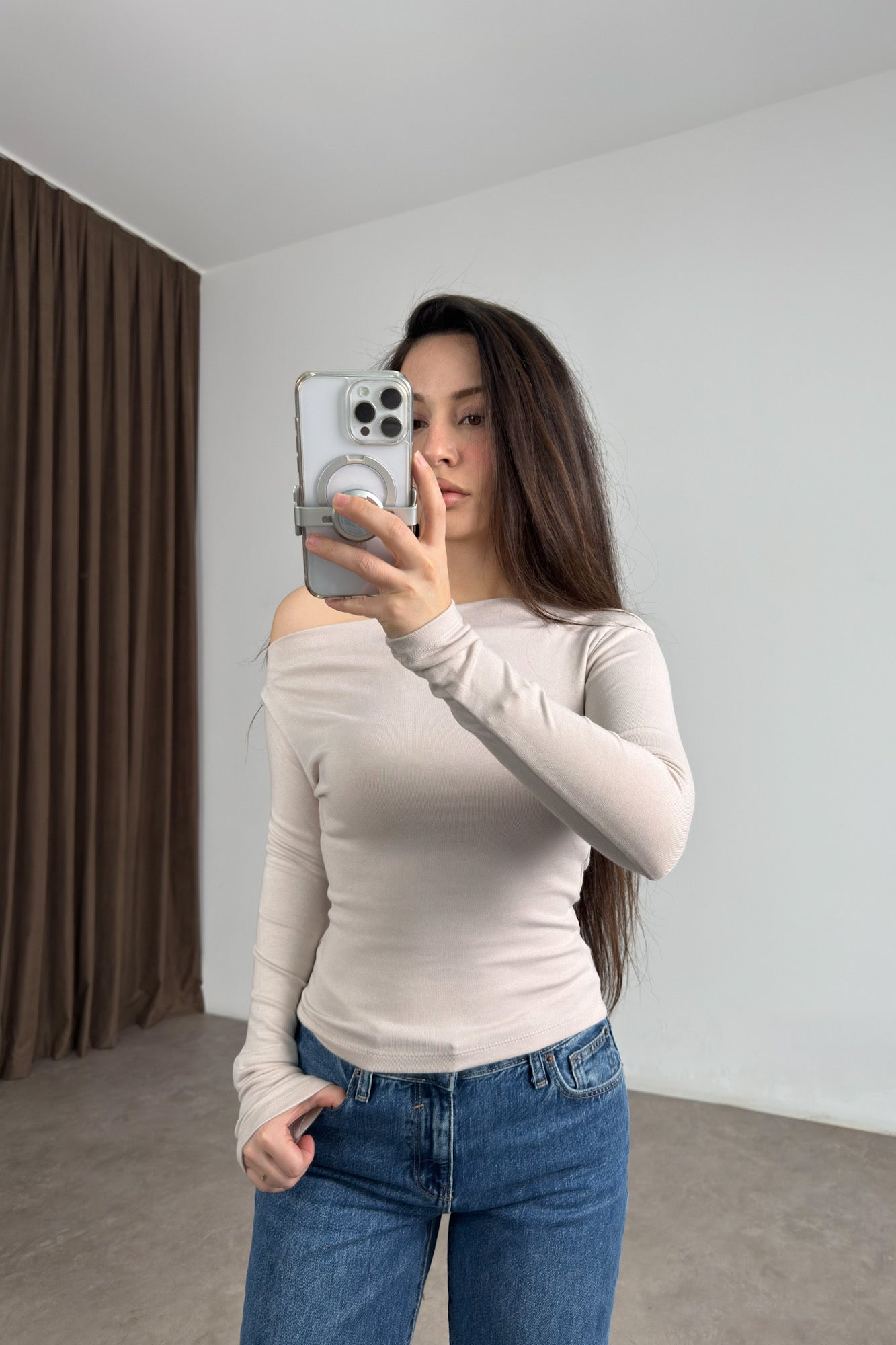 Oysh Kayık Yaka Taş Body