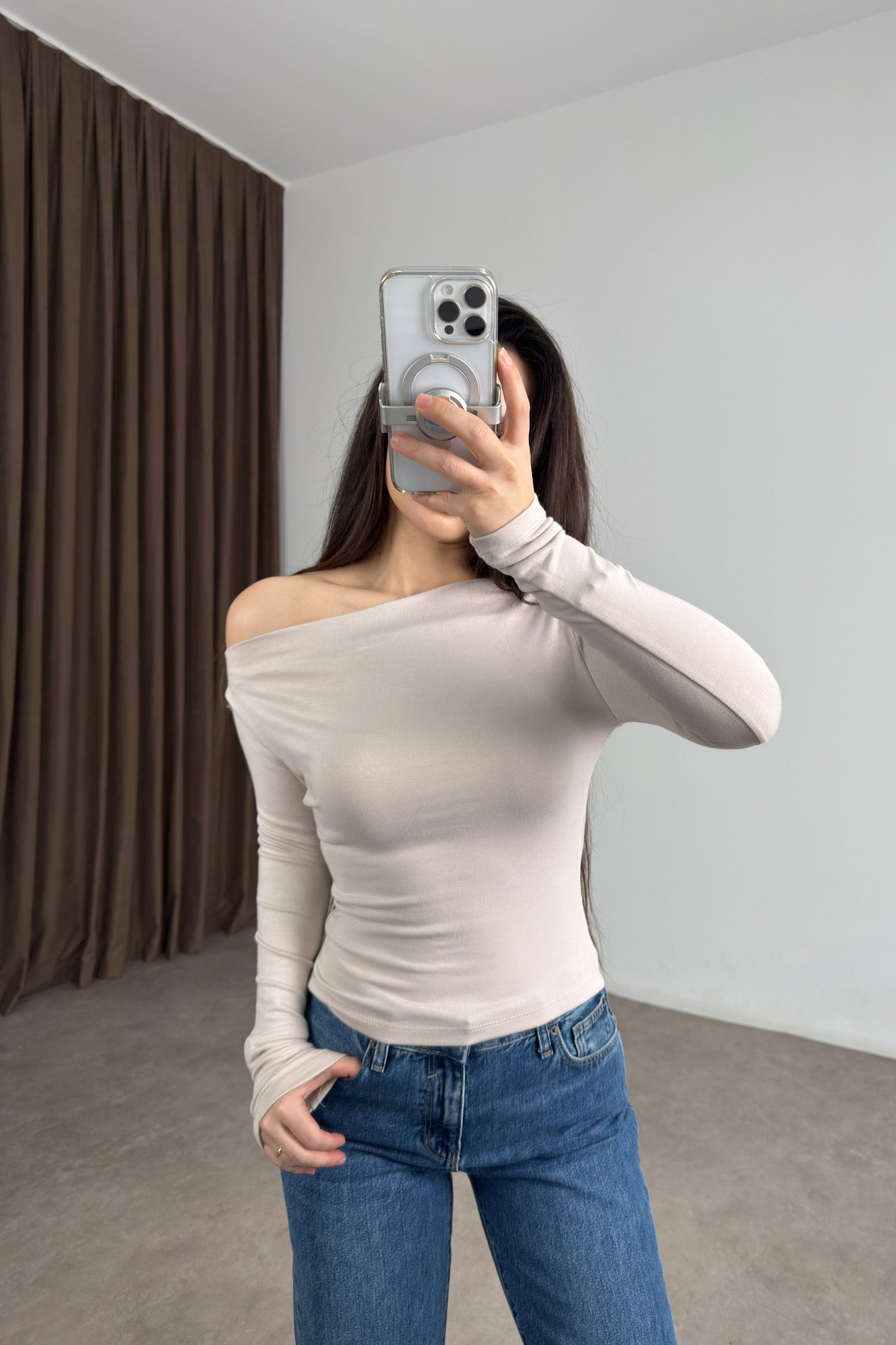 Oysh Kayık Yaka Taş Body