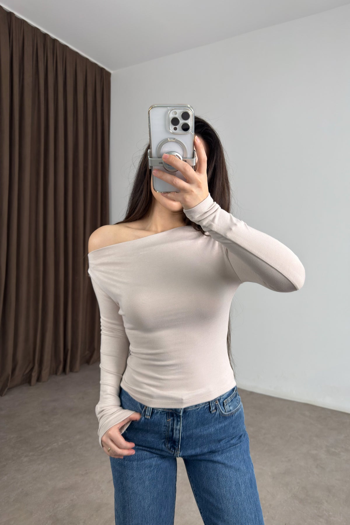 Oysh Kayık Yaka Taş Body
