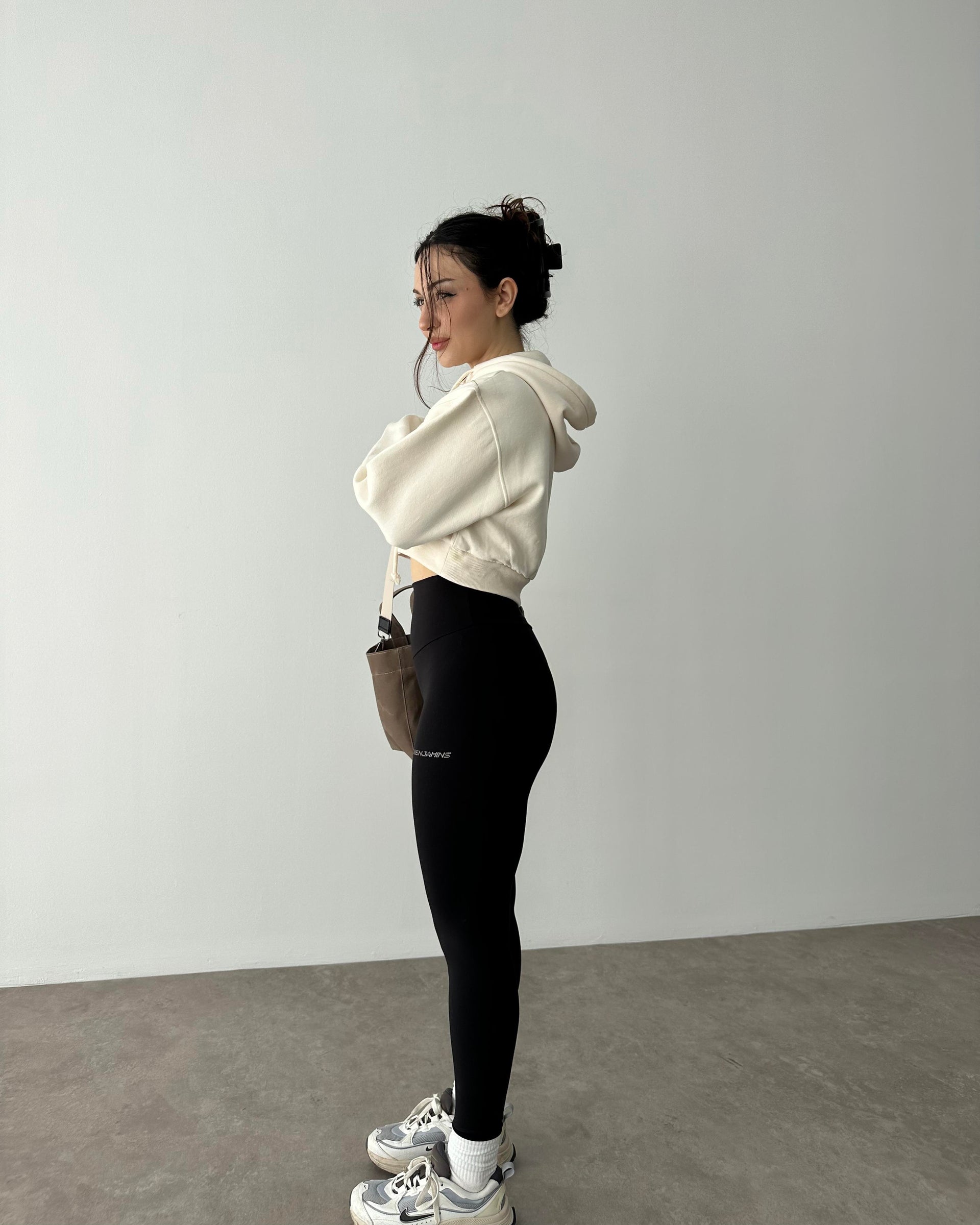 Orijinal Kapşonlu Crop Pb: Sweatshirt