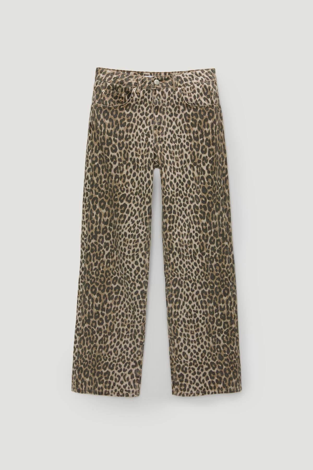 PB Orijinal Leopar Desenli Jean