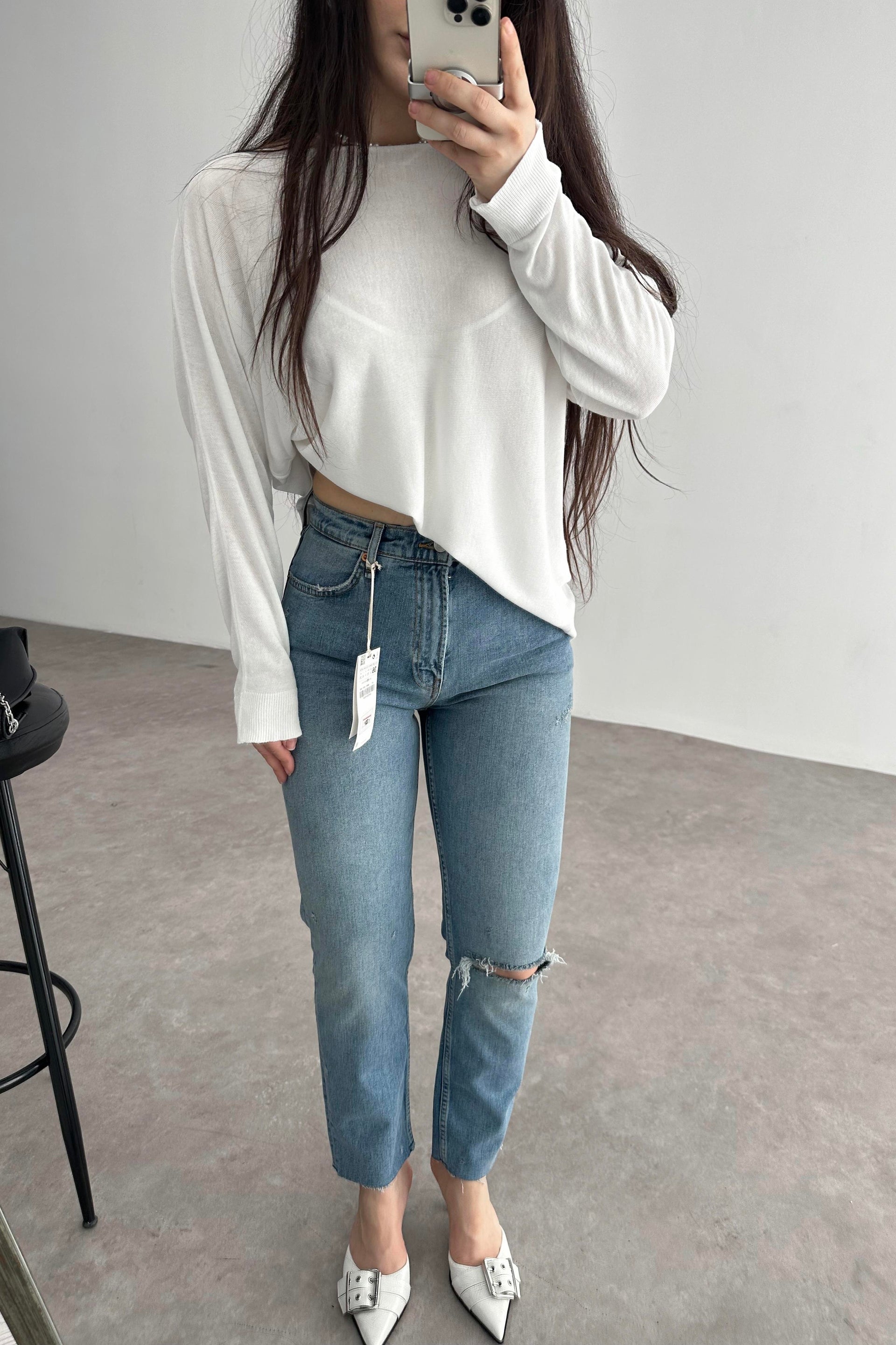 Premium Collectıon Zr Yırtık Detaylı Jean