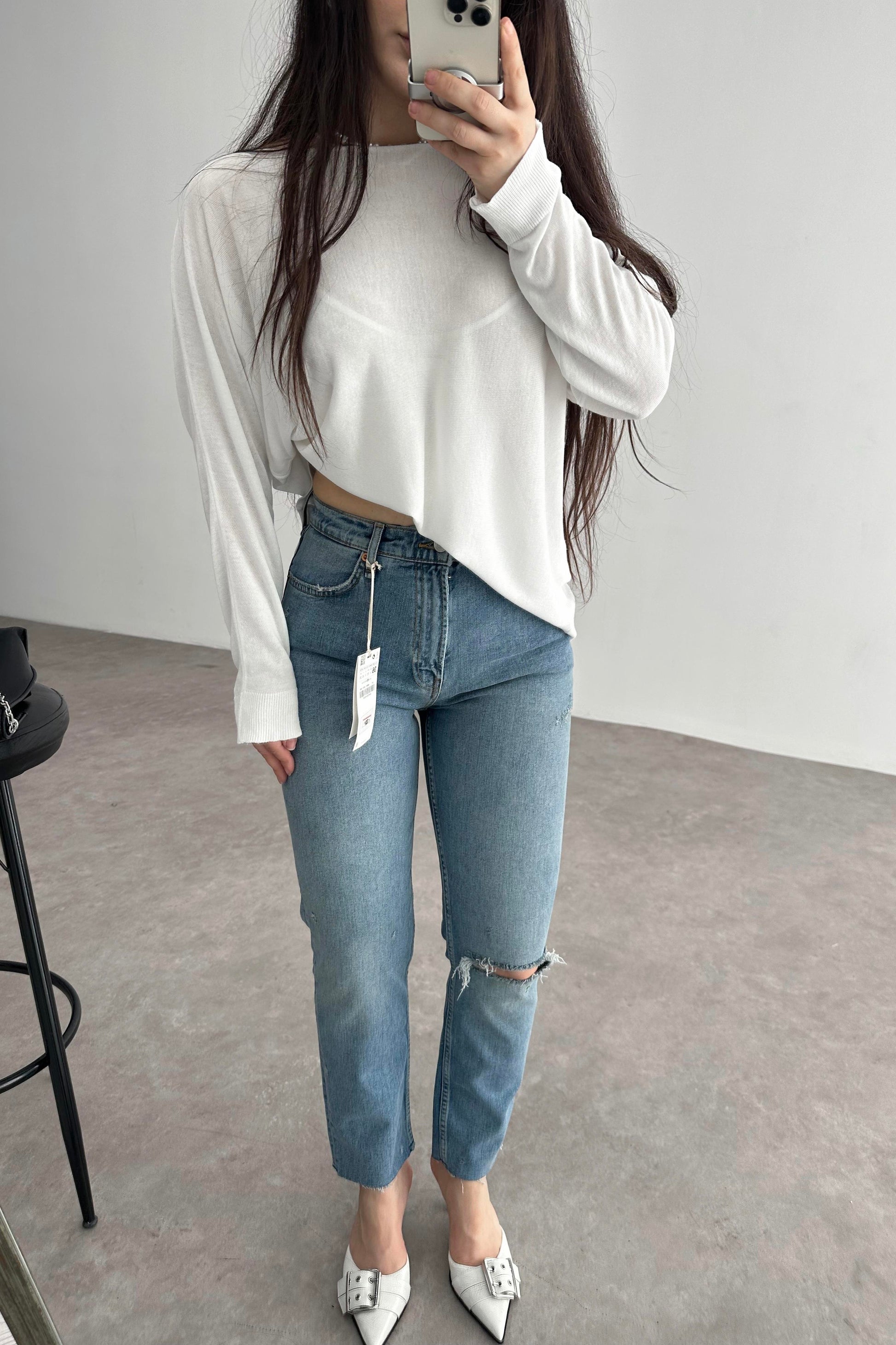 Premium Collectıon Zr Yırtık Detaylı Jean