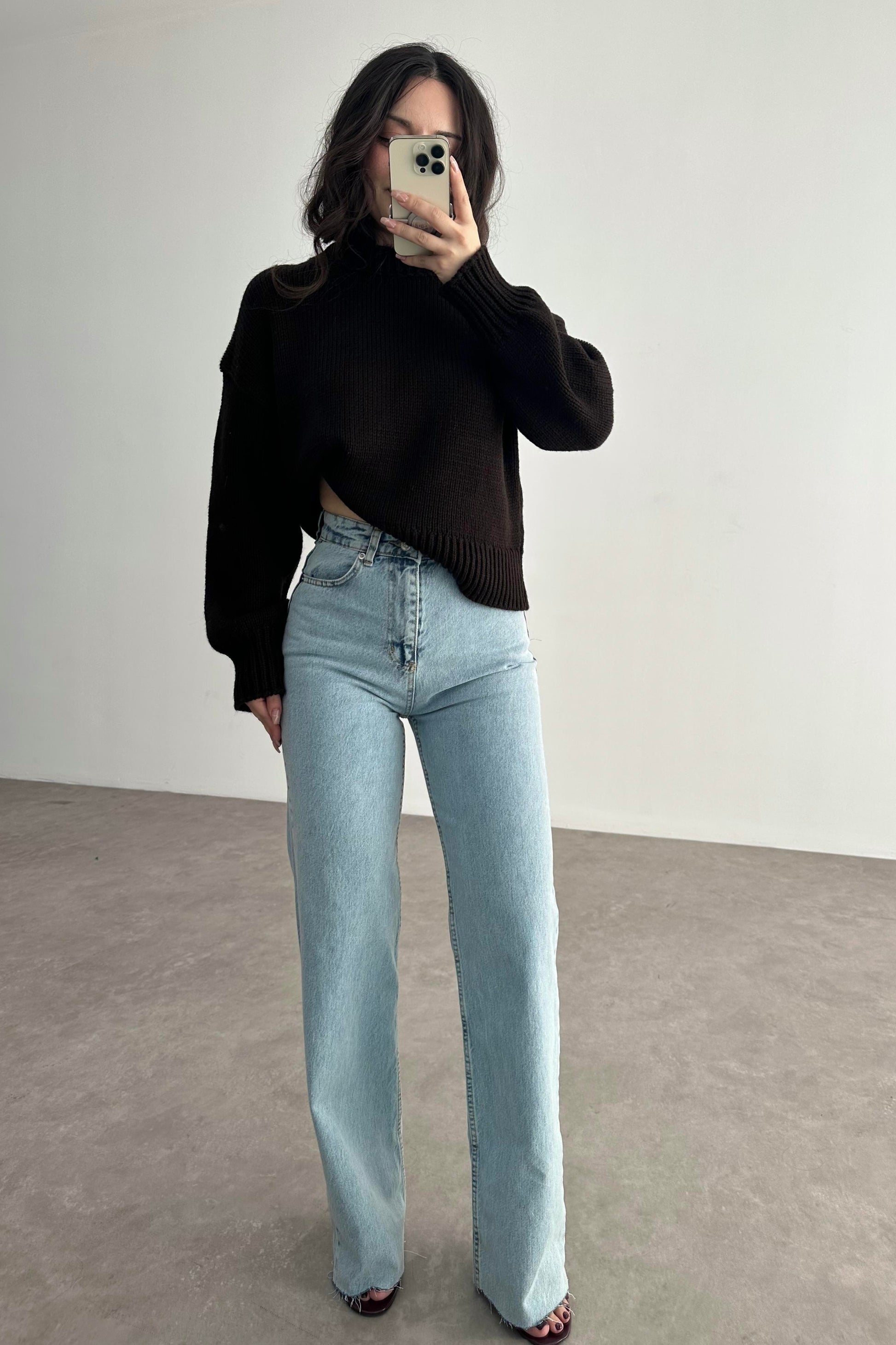 Premium Fit 90's Blue Straigtleg Jean