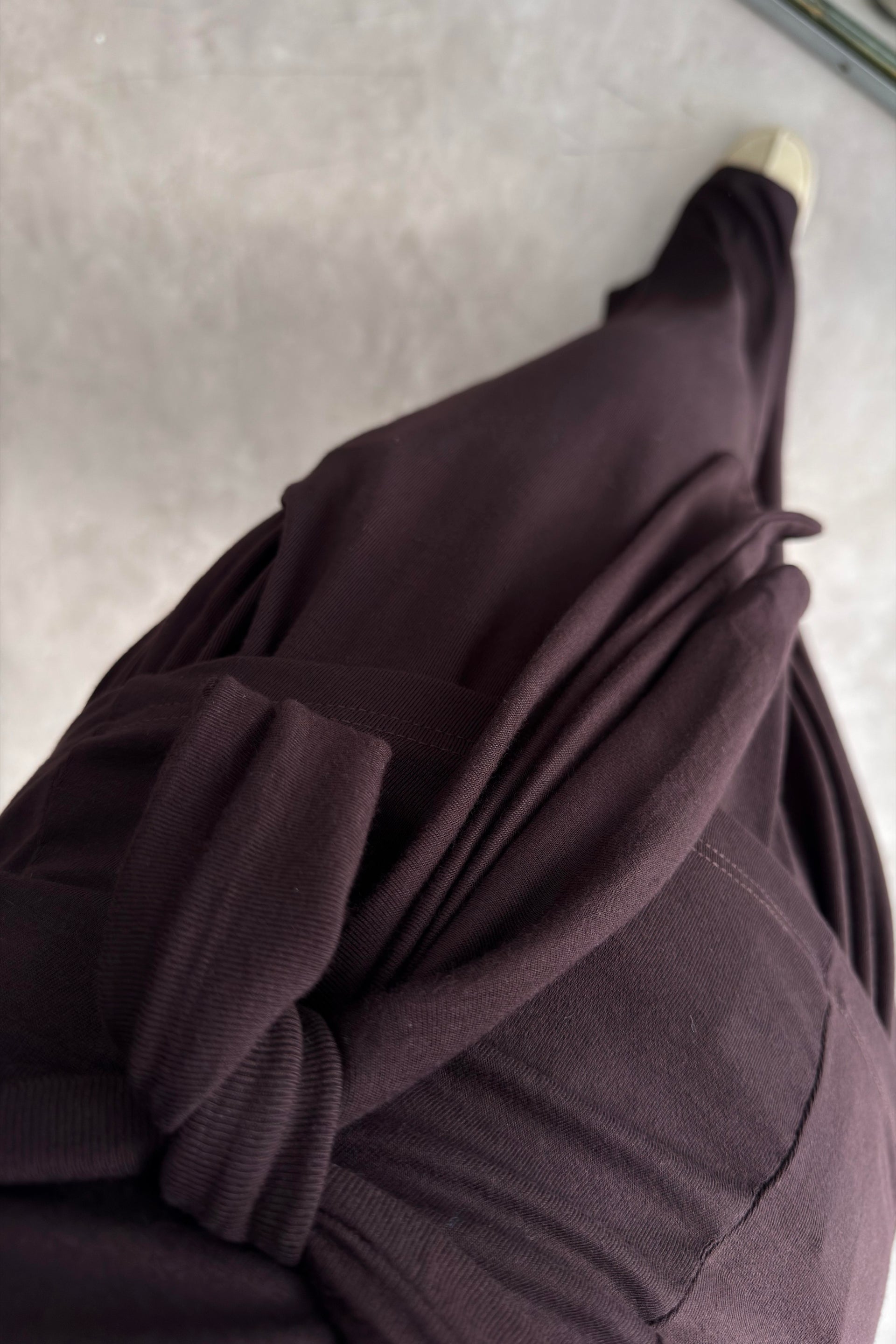 Premium Kaşmir Dokulu Bağlama Detaylı Kahve Takım