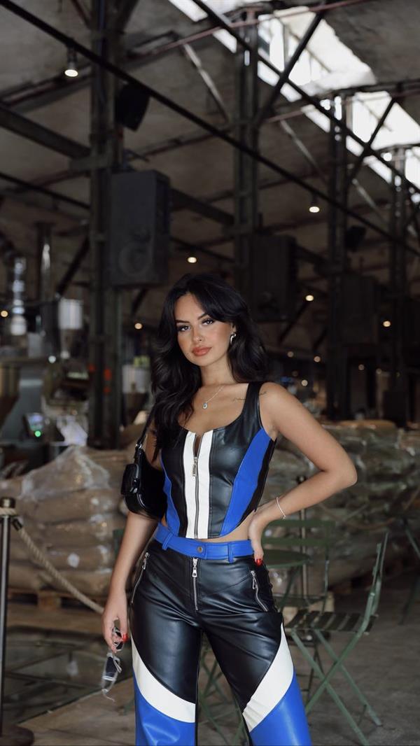 Premium Özel Seri Deri Korse Top