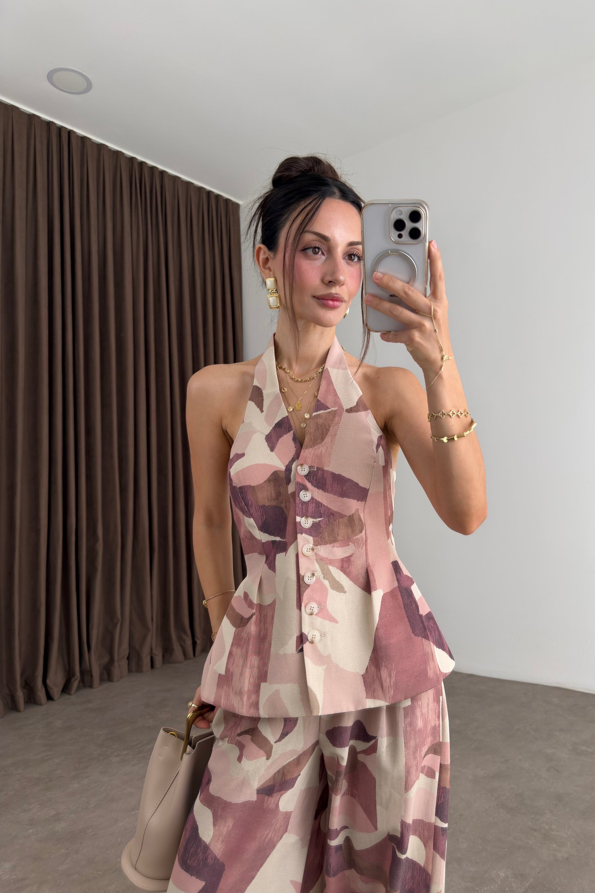 Sakura Bluz Pantolon Takım